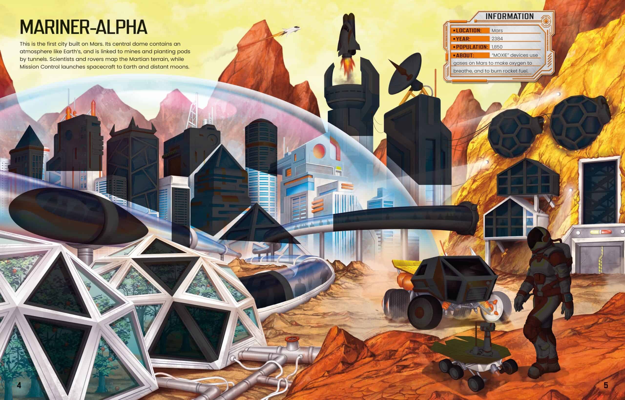 Carte pentru copii - Build Your Own Future Cities