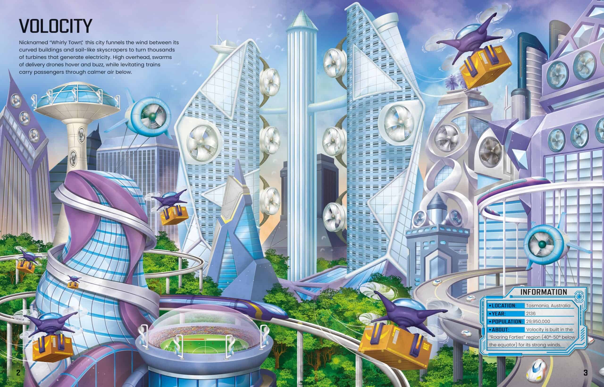 Carte pentru copii - Build Your Own Future Cities