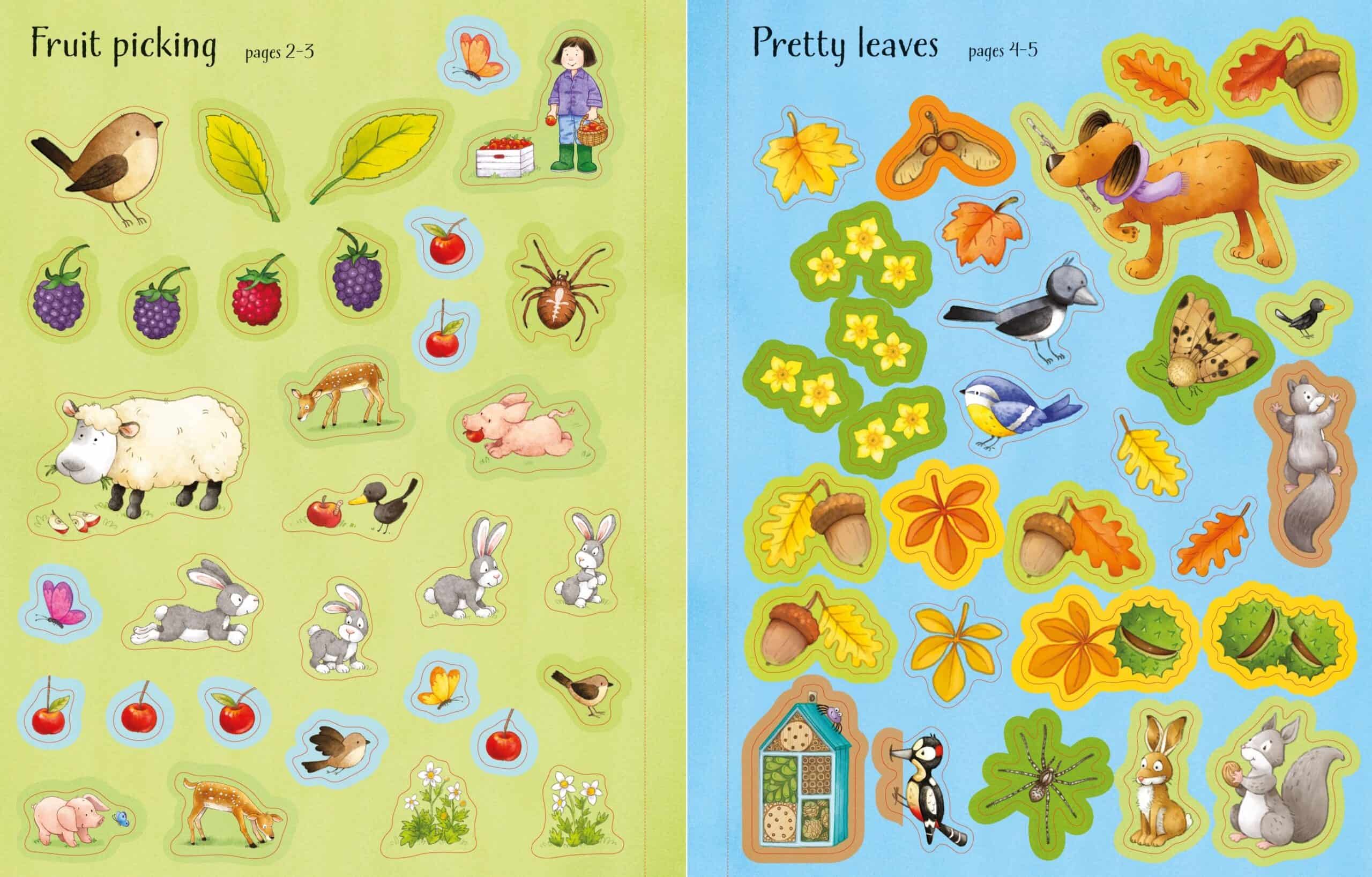 Carte pentru copii - Poppy and Sam's Autumn Sticker Book