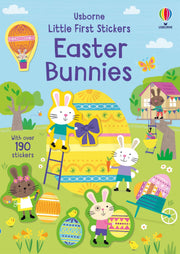 Carte pentru copii, Usborne, Little First Sticker Book Easter Bunnies, 3+ ani