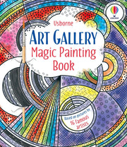 Carte pentru copii, Usborne, Art Gallery Magic Painting Book, 5+ ani