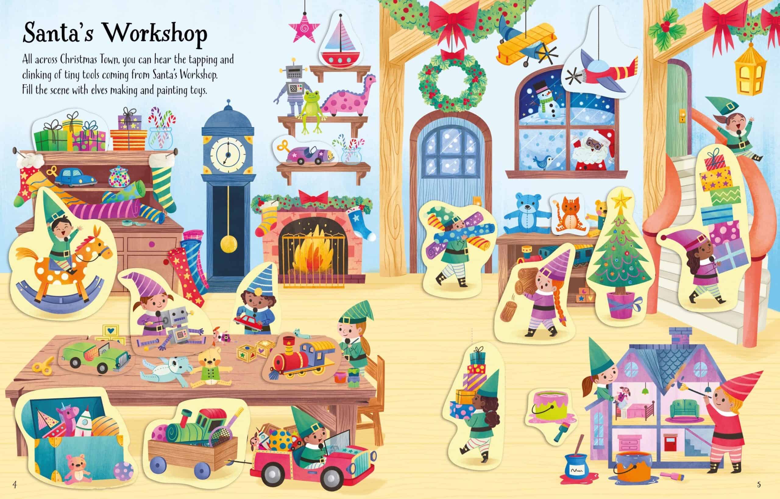 Carte pentru copii - First Sticker Book Christmas