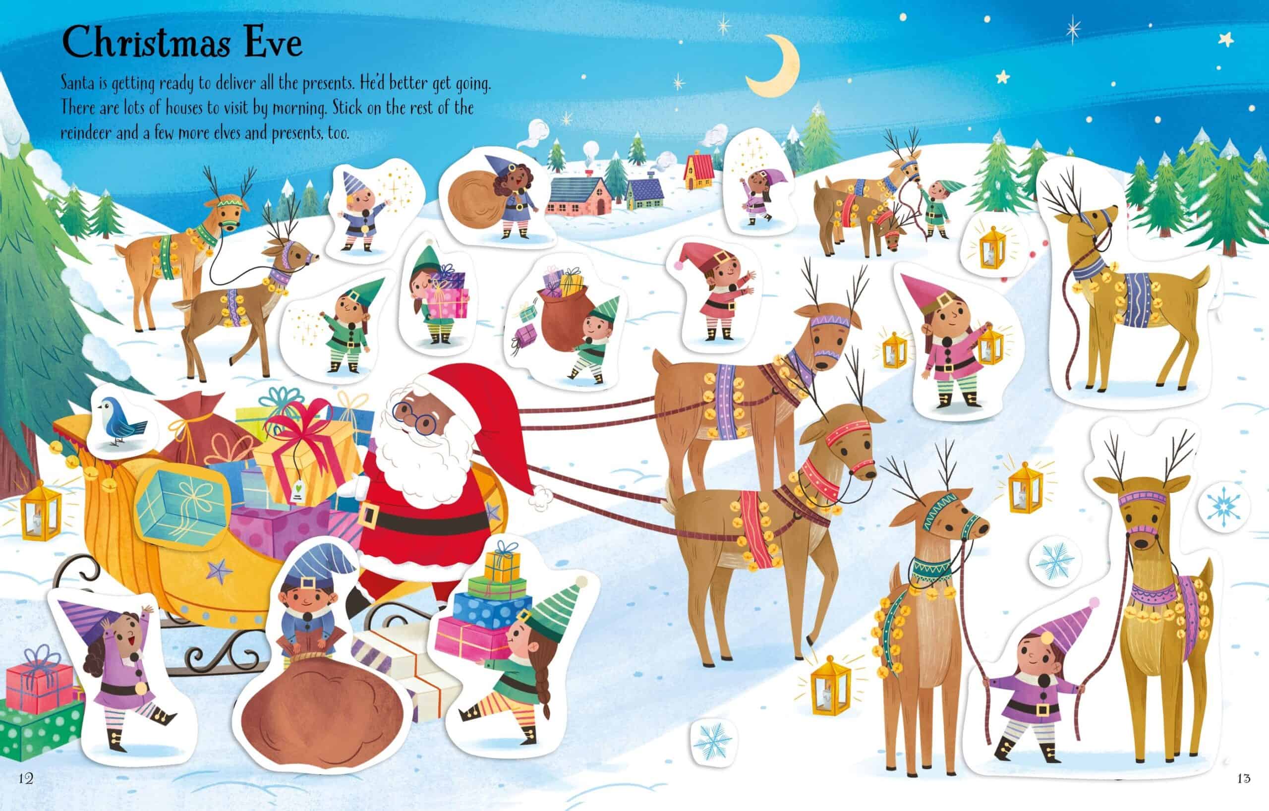 Carte pentru copii - First Sticker Book Christmas
