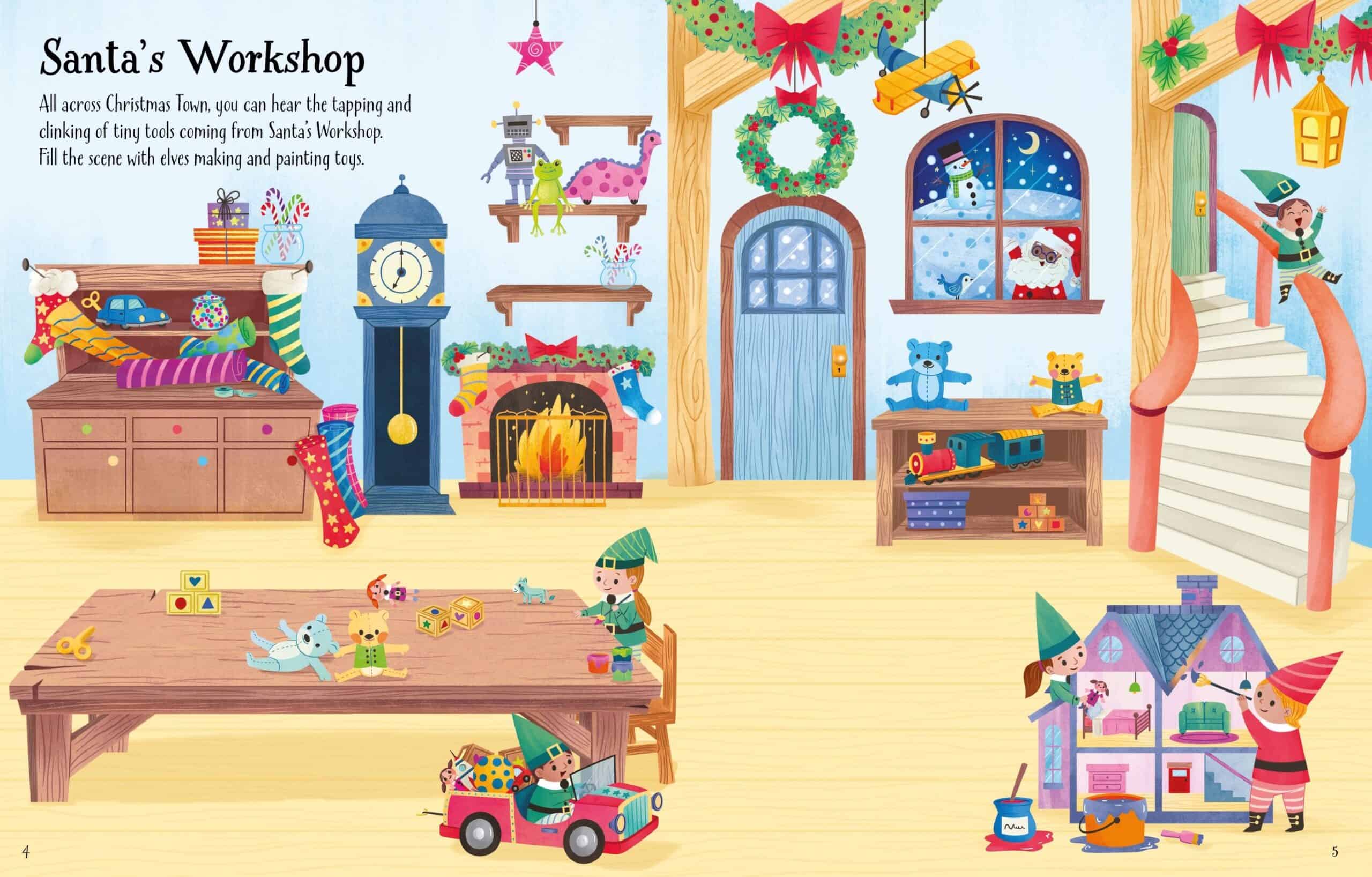 Carte pentru copii - First Sticker Book Christmas