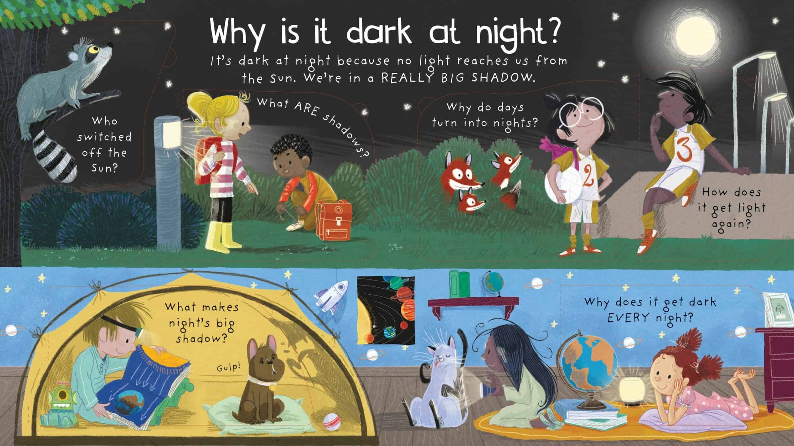 Resigilat - First Questions &amp; Answers: Why is it dark at night?