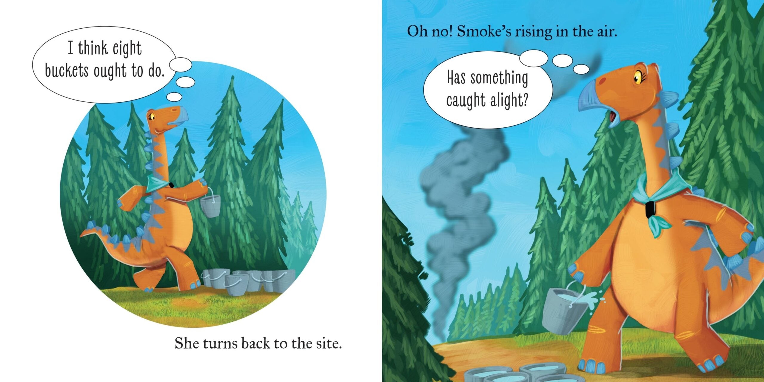Carte The Dinosaur who asked 'What for?', Usborne, + 18 luni