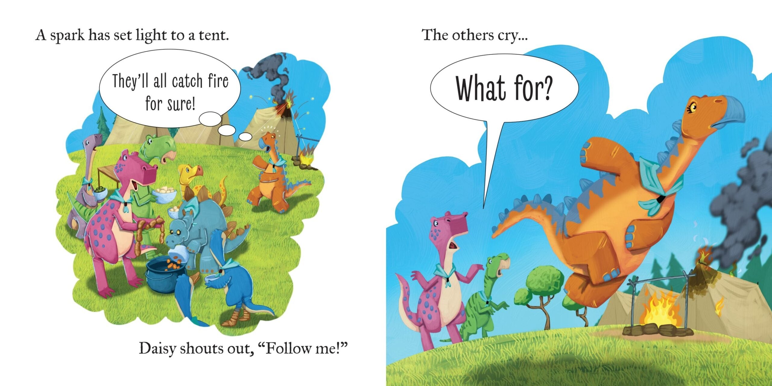 Carte The Dinosaur who asked 'What for?', Usborne, + 18 luni