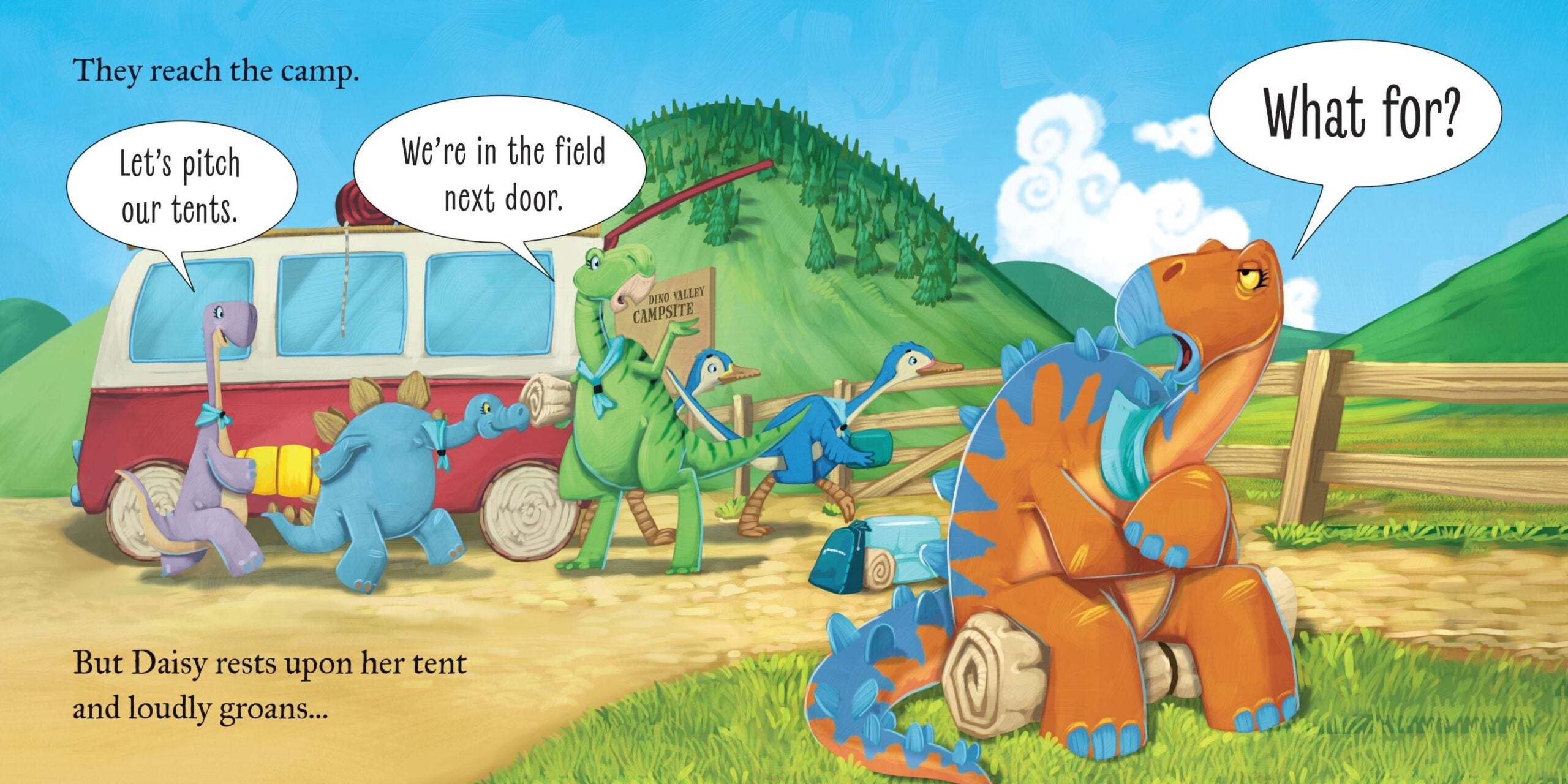Carte The Dinosaur who asked 'What for?', Usborne, + 18 luni
