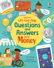 Carte pentru copii, Usborne, Lift-the-flap Questions and Answers about Money, 6+ ani