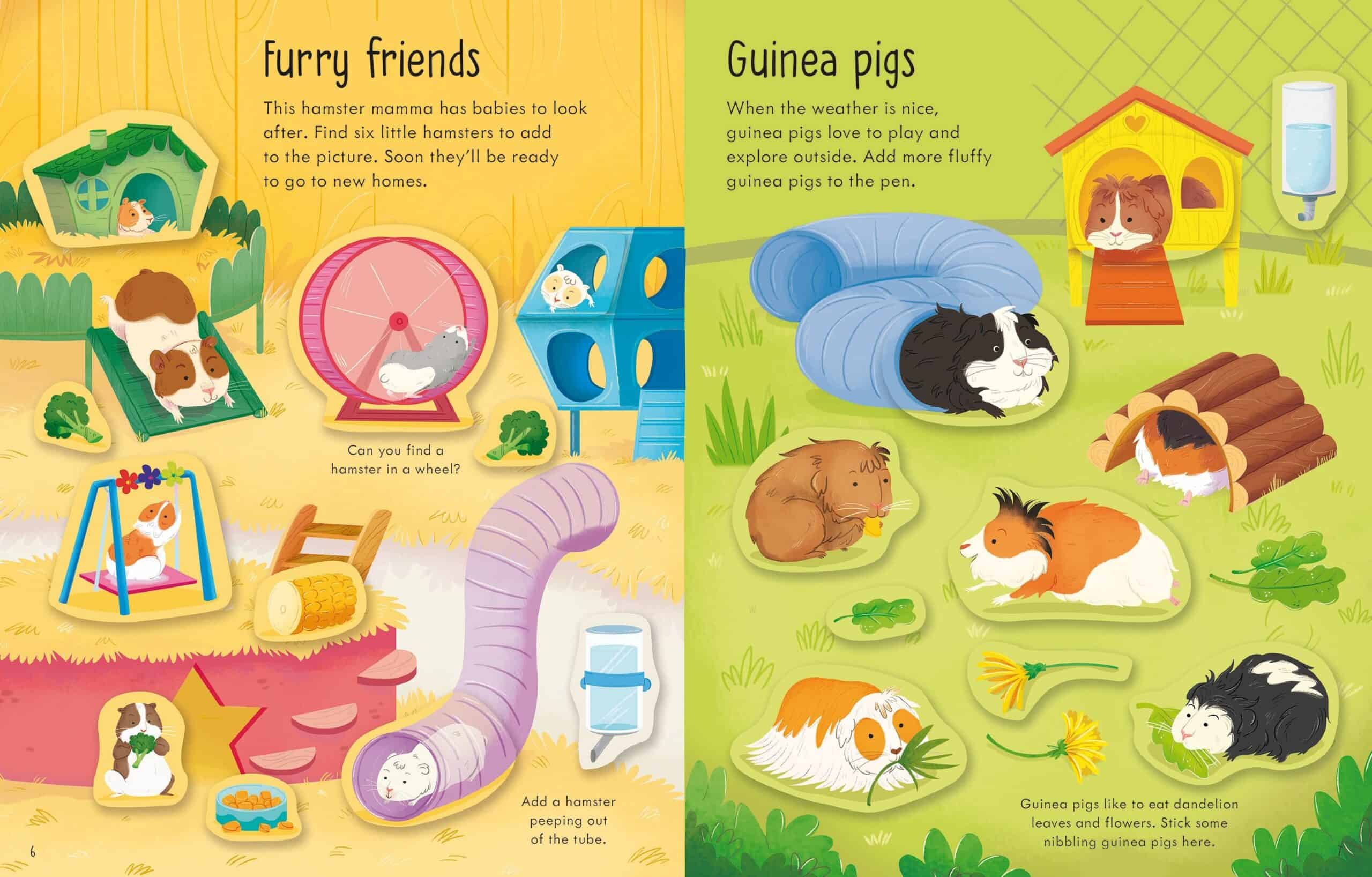 Carte pentru copii - First Sticker Book Pets