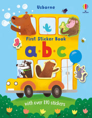Carte pentru copii - FIRST STICKER BOOK ABC