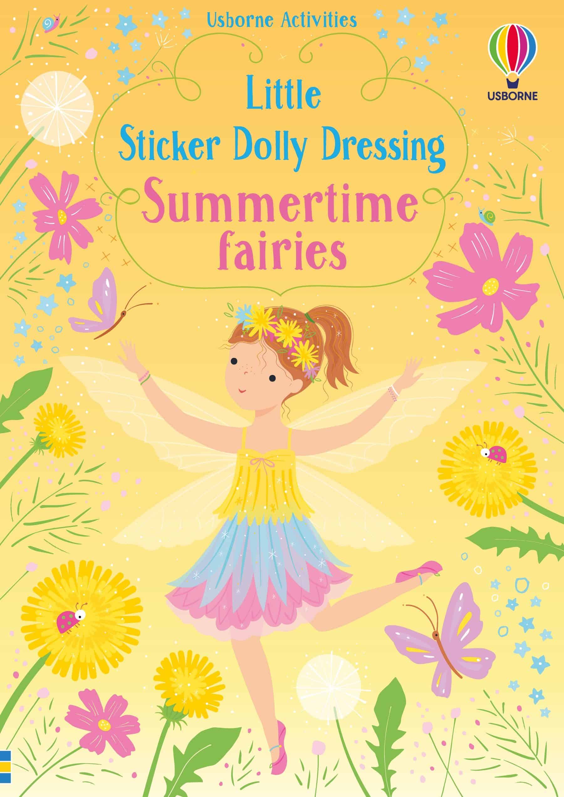 Carte pentru copii - Little Sticker Dolly Dressing Summertime fairies