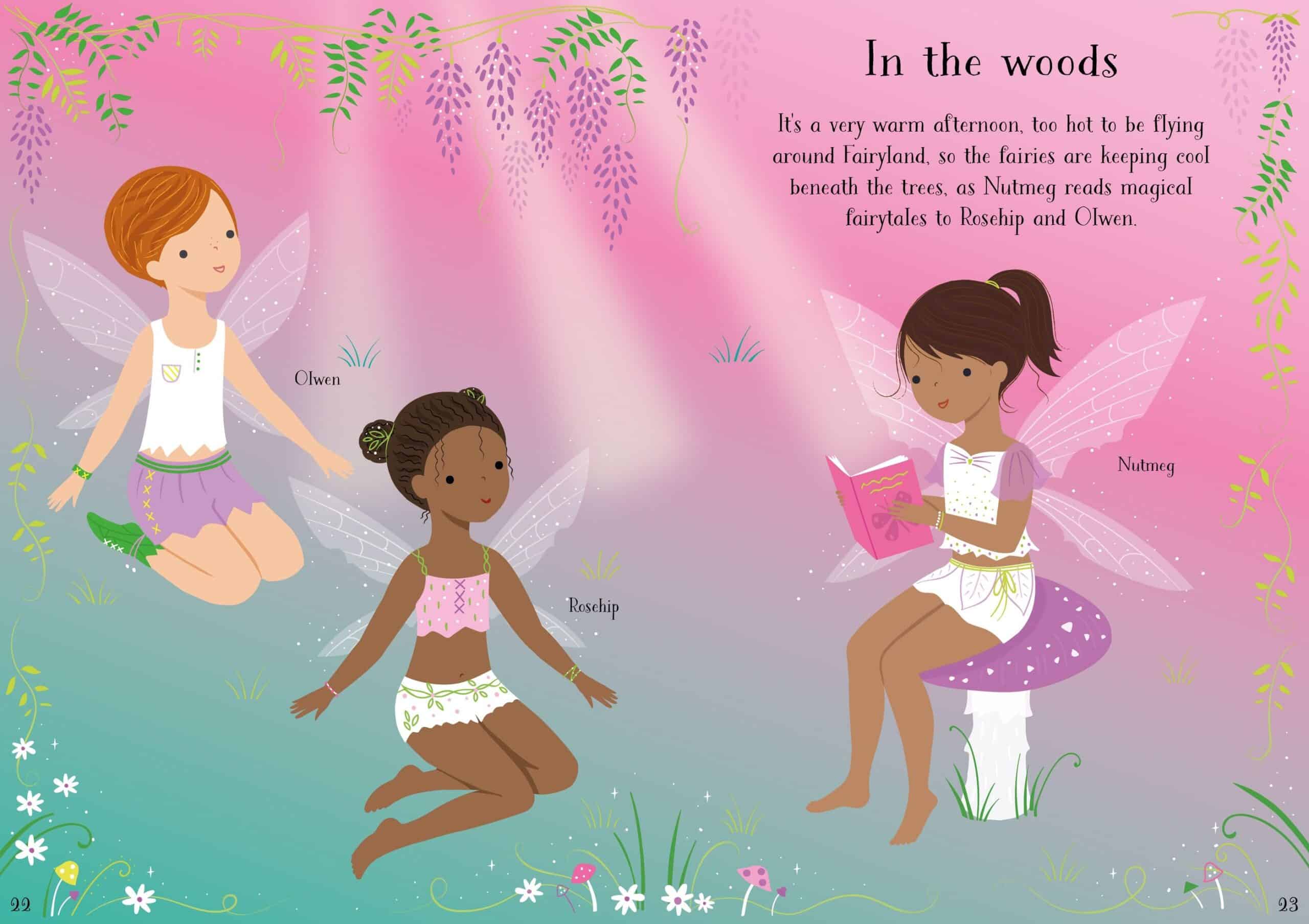 Carte pentru copii - Little Sticker Dolly Dressing Summertime fairies