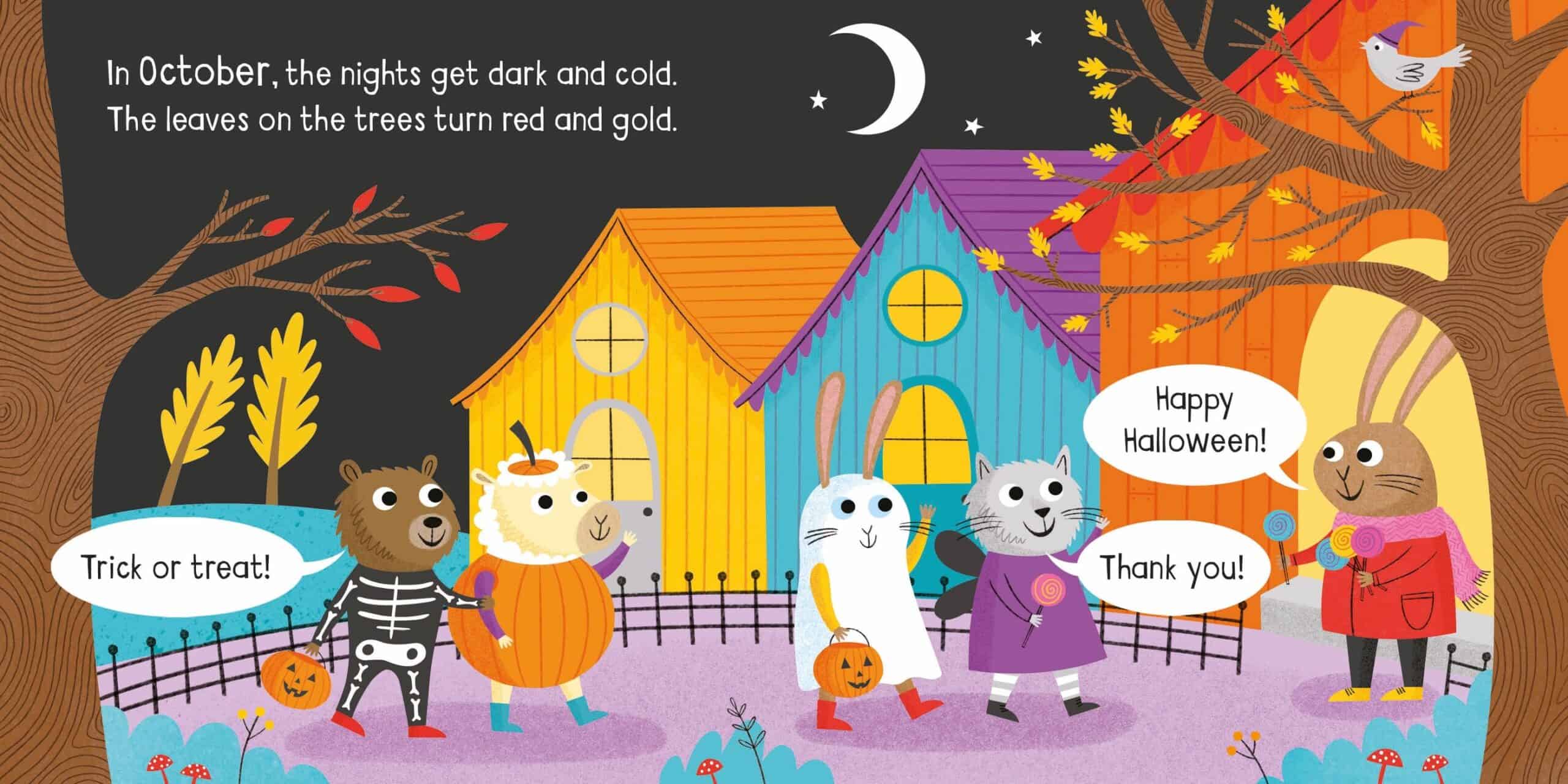 Carte pentru copii - Little Board Books Months of the Year