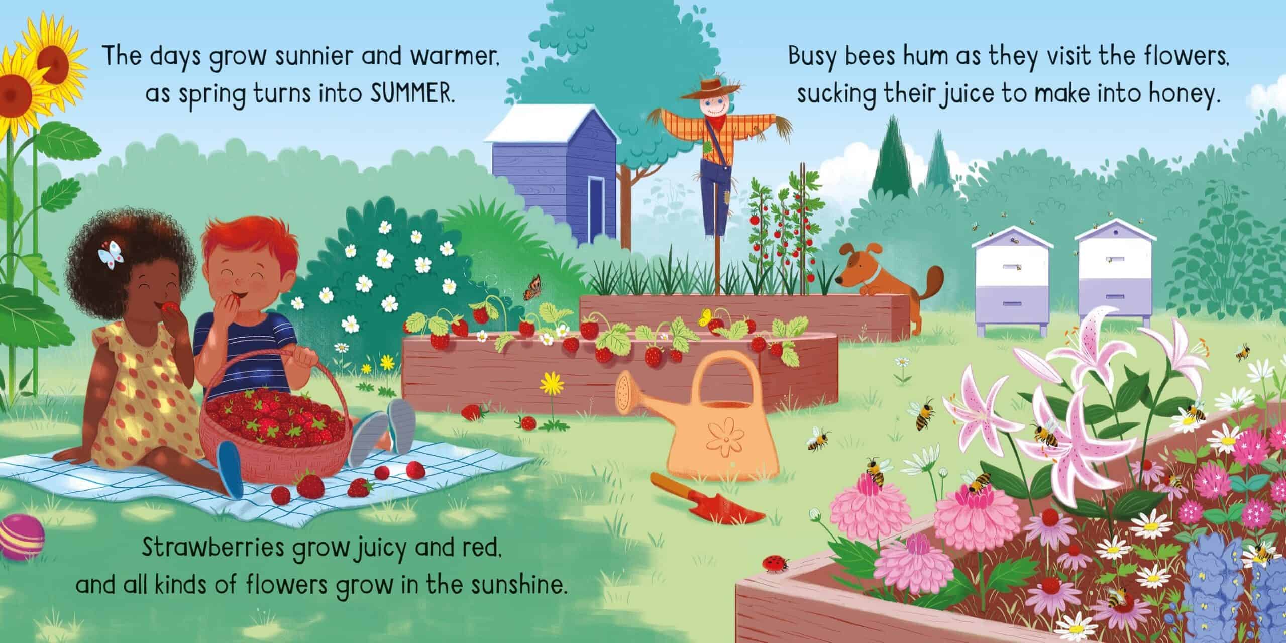 Carte pentru copii - Little Board Books The Seasons