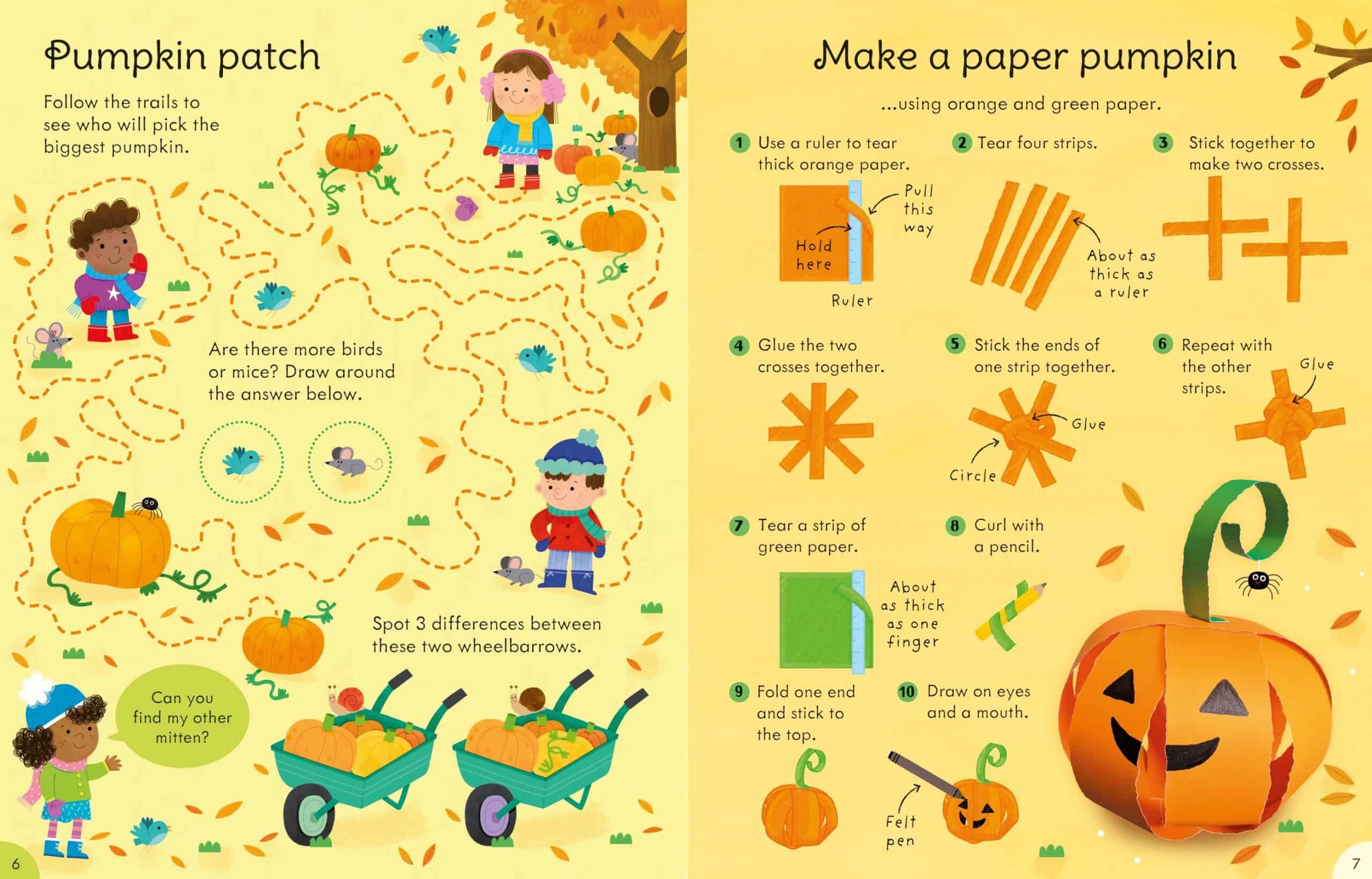 Carte pentru copii - Halloween things to make and do