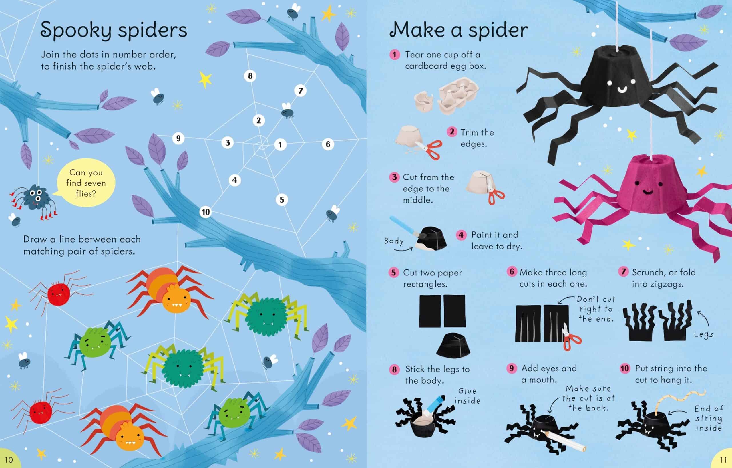 Carte pentru copii - Halloween things to make and do