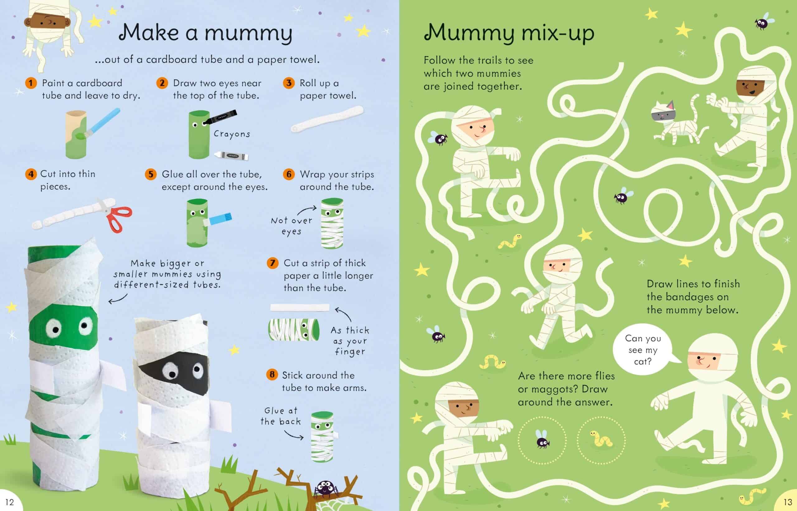 Carte pentru copii - Halloween things to make and do