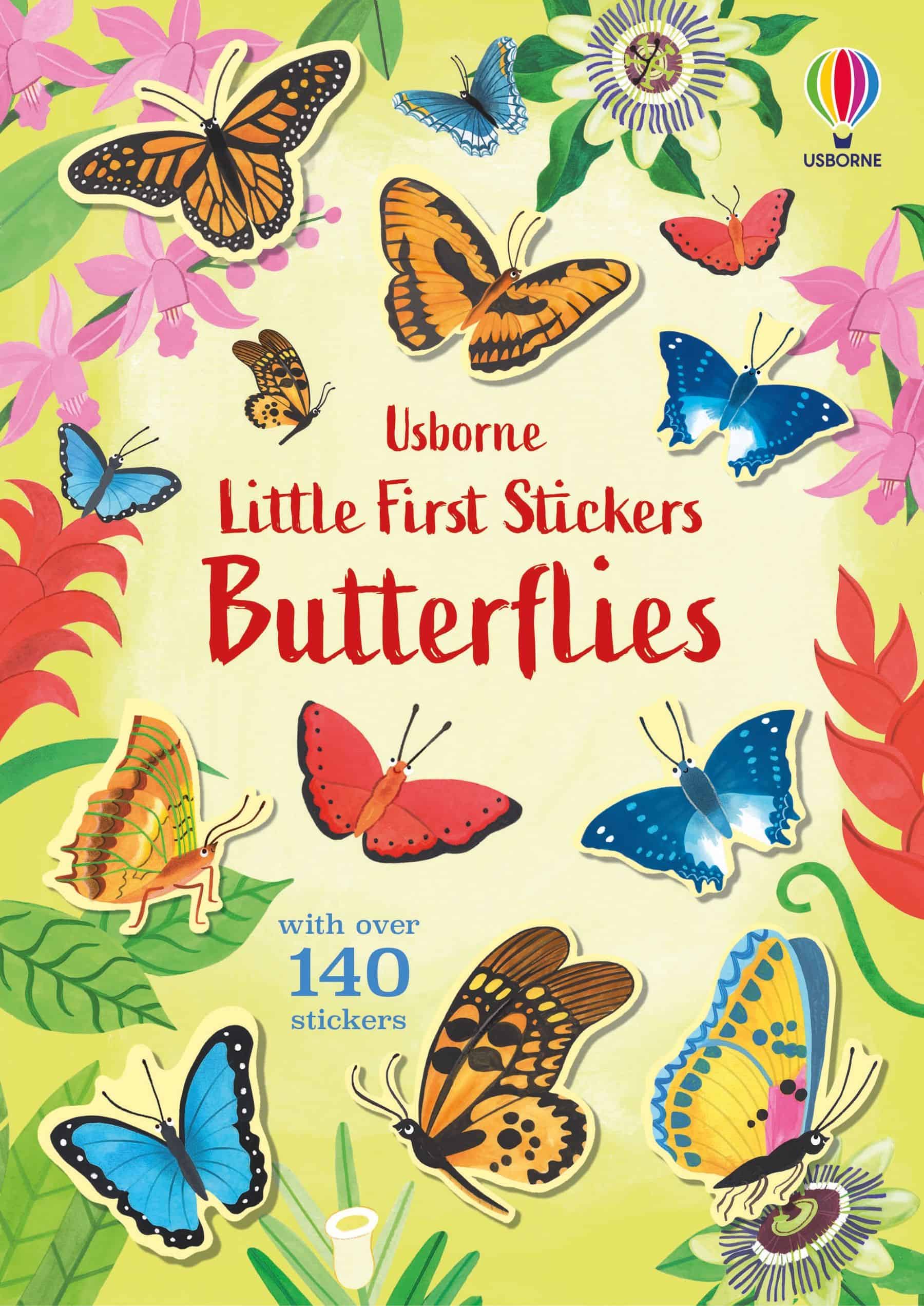 Carte pentru copii - Little First Stickers Butterflies