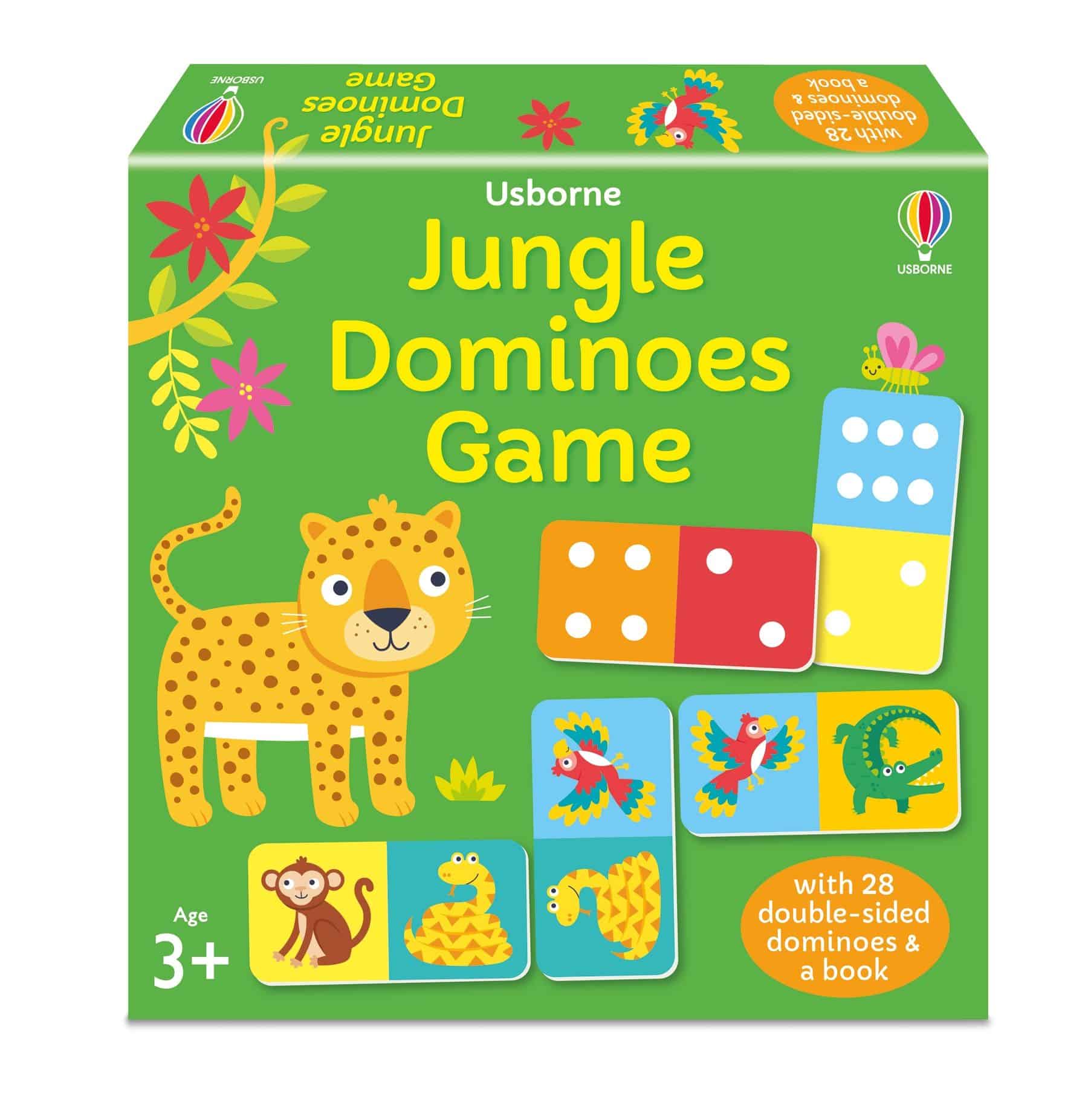 Carte pentru copii - Animal Dominoes Game