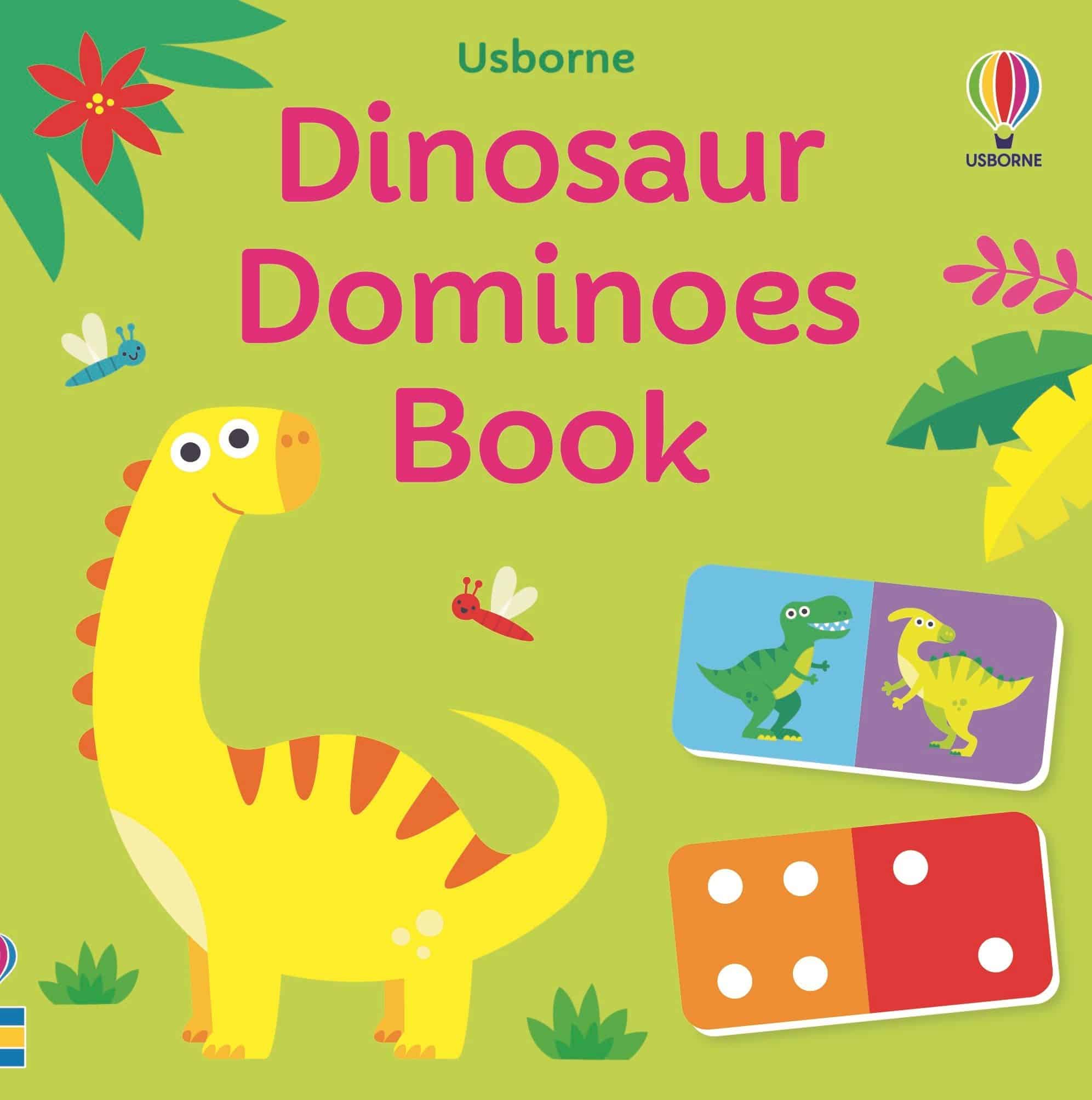 Carte pentru copii - Dinosaur Dominoes Game