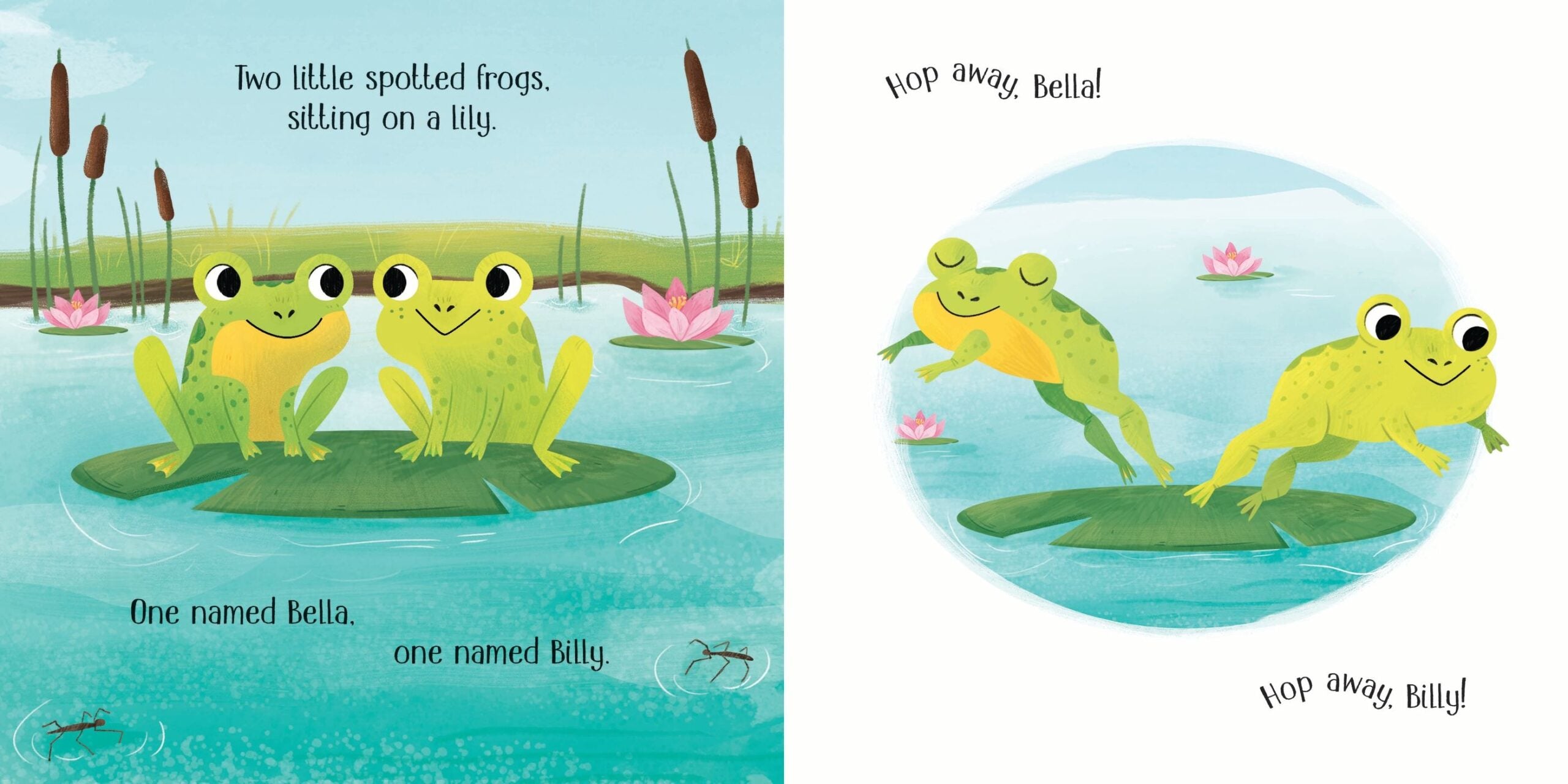 Carte Two Little Dickie Birds sitting on a wall, Usborne, + 18 luni