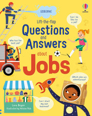 Carte pentru copii, Usborne, Lift-the-flap Questions and Answers about Jobs, 6+ ani