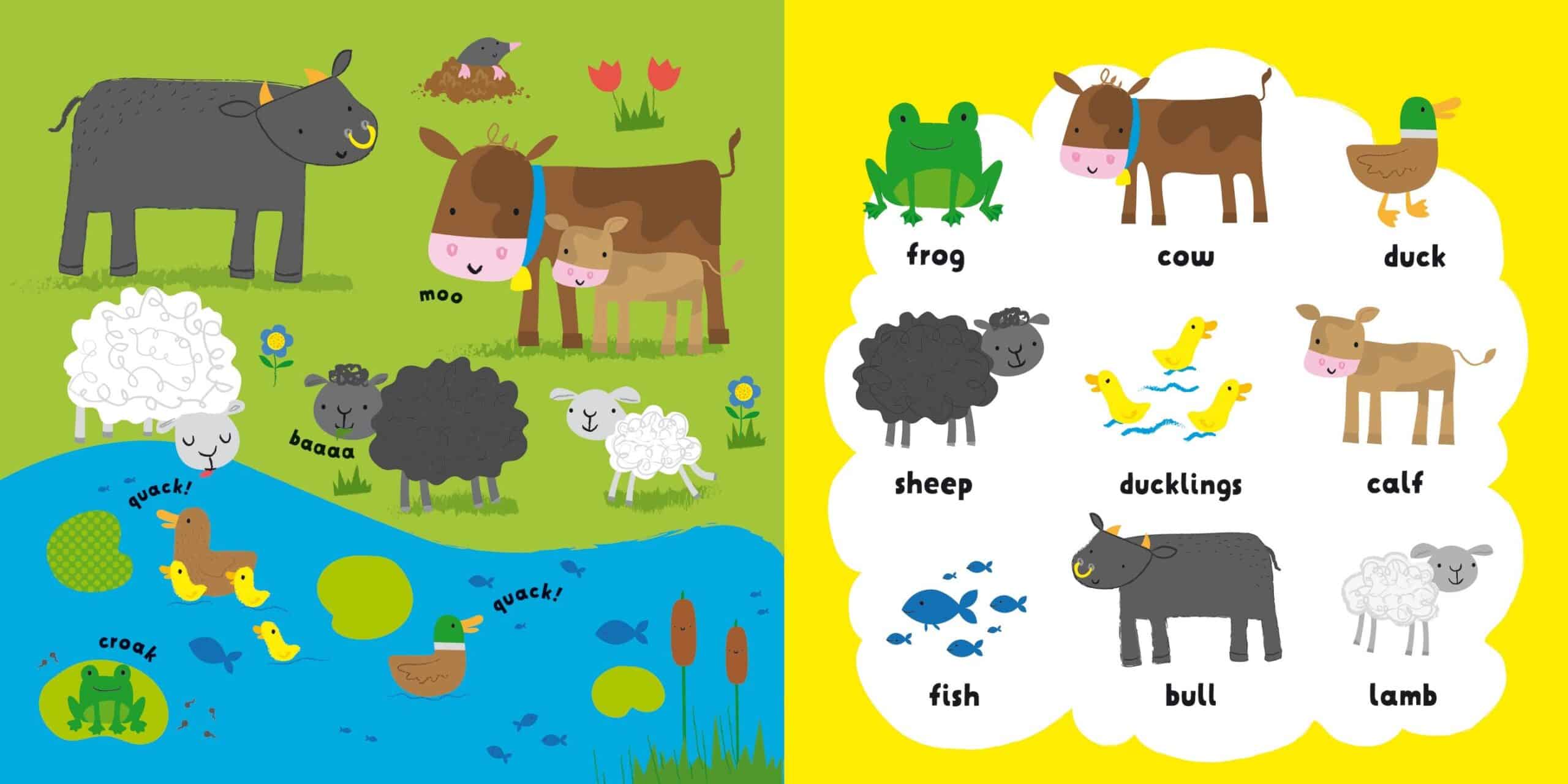 Carte pentru copii - My First Word Book Farm