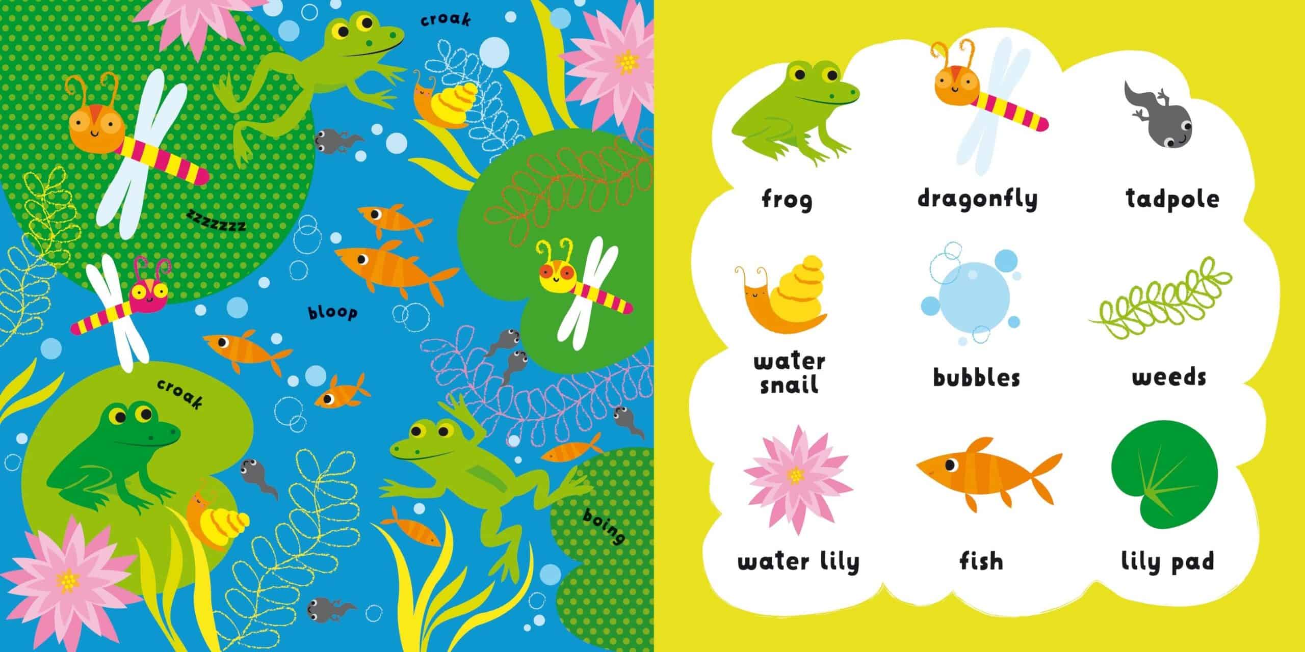Carte pentru copii - My First Word Book Garden