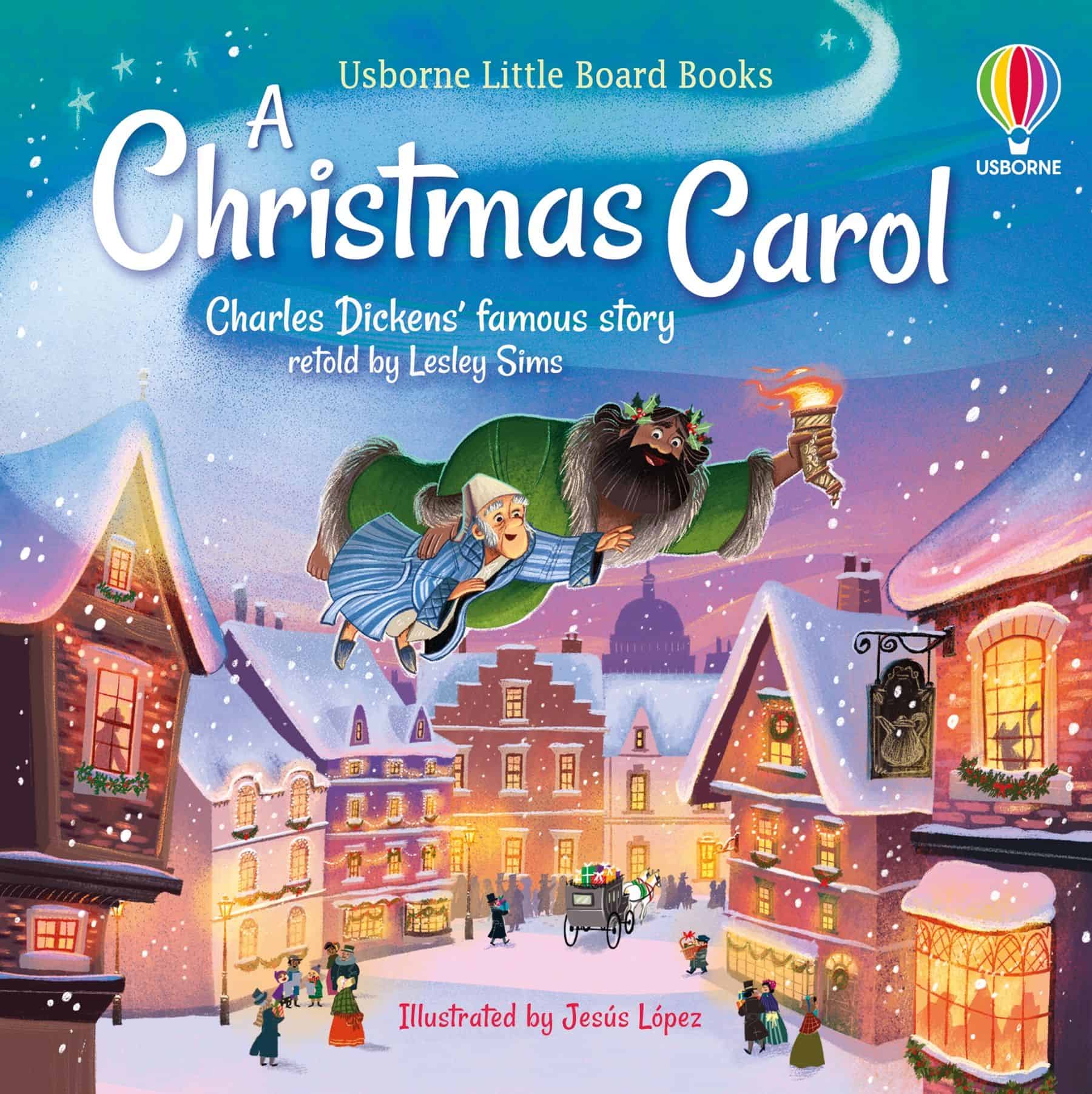 Carte pentru copii - Little Board Books: A Christmas Carol