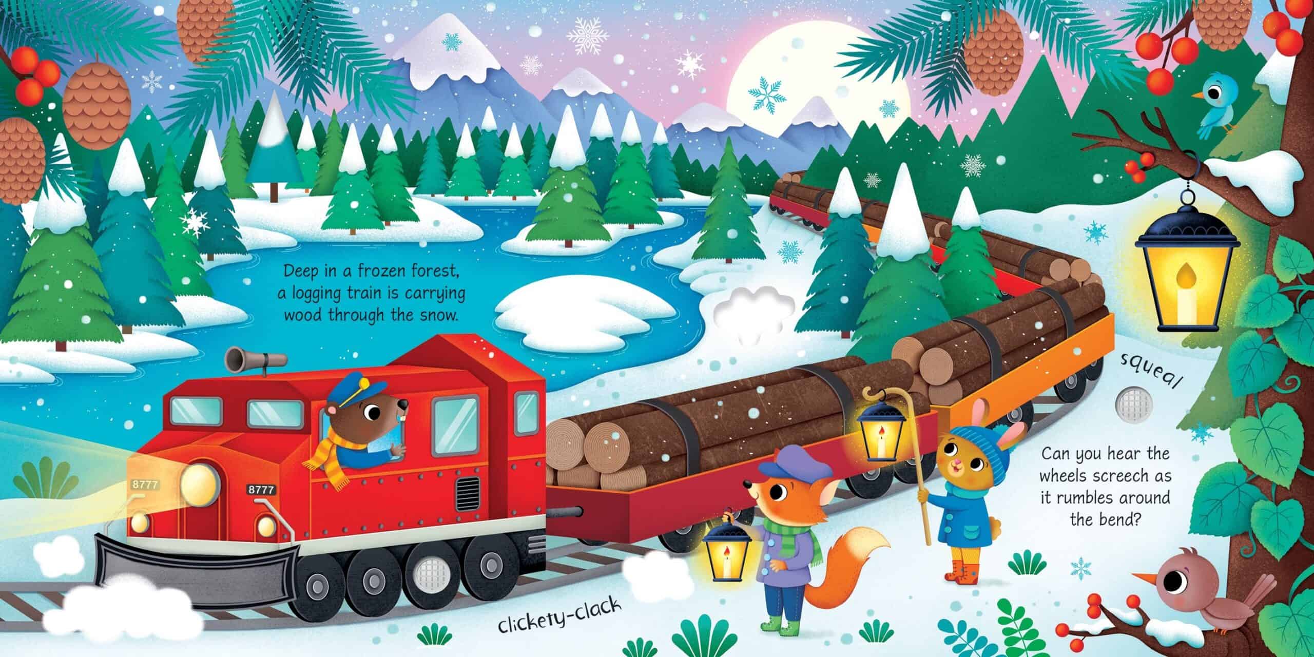 Resigilat - Carte pentru copii - Trains Sound Book