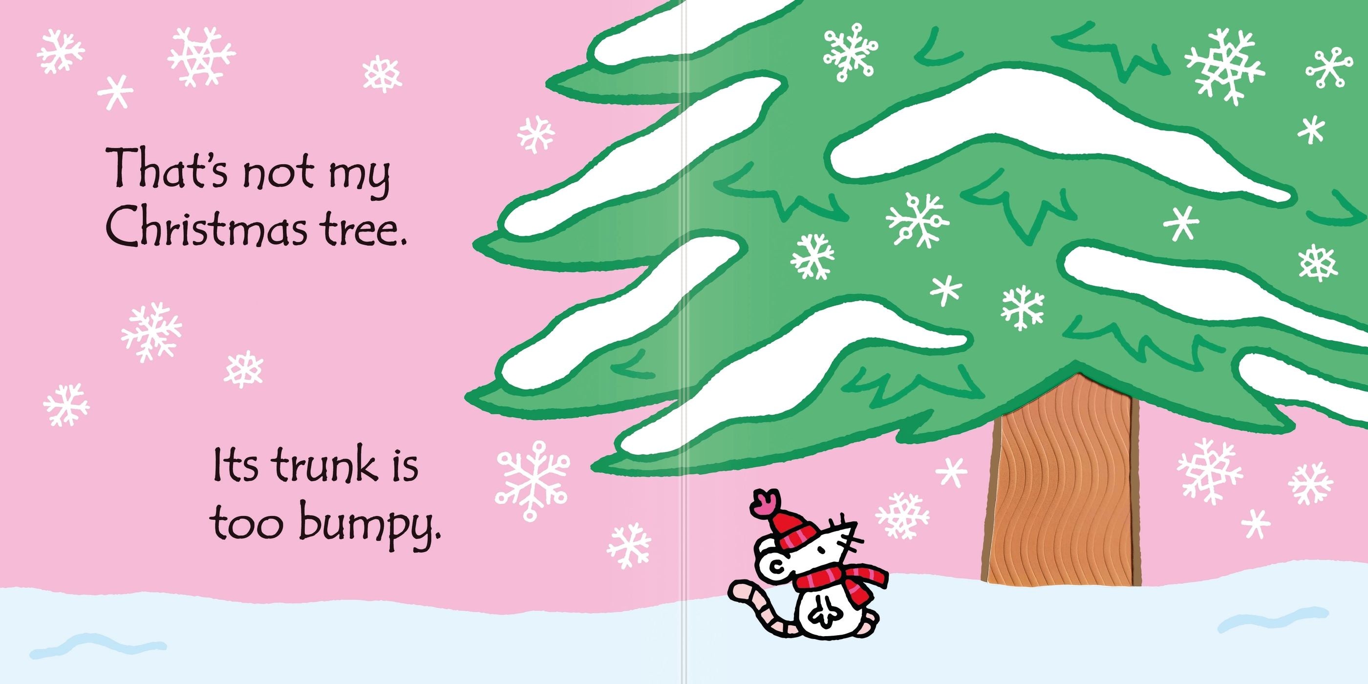 Carte senzoriala That's not my...Christmas tree, Usborne, + 6 luni