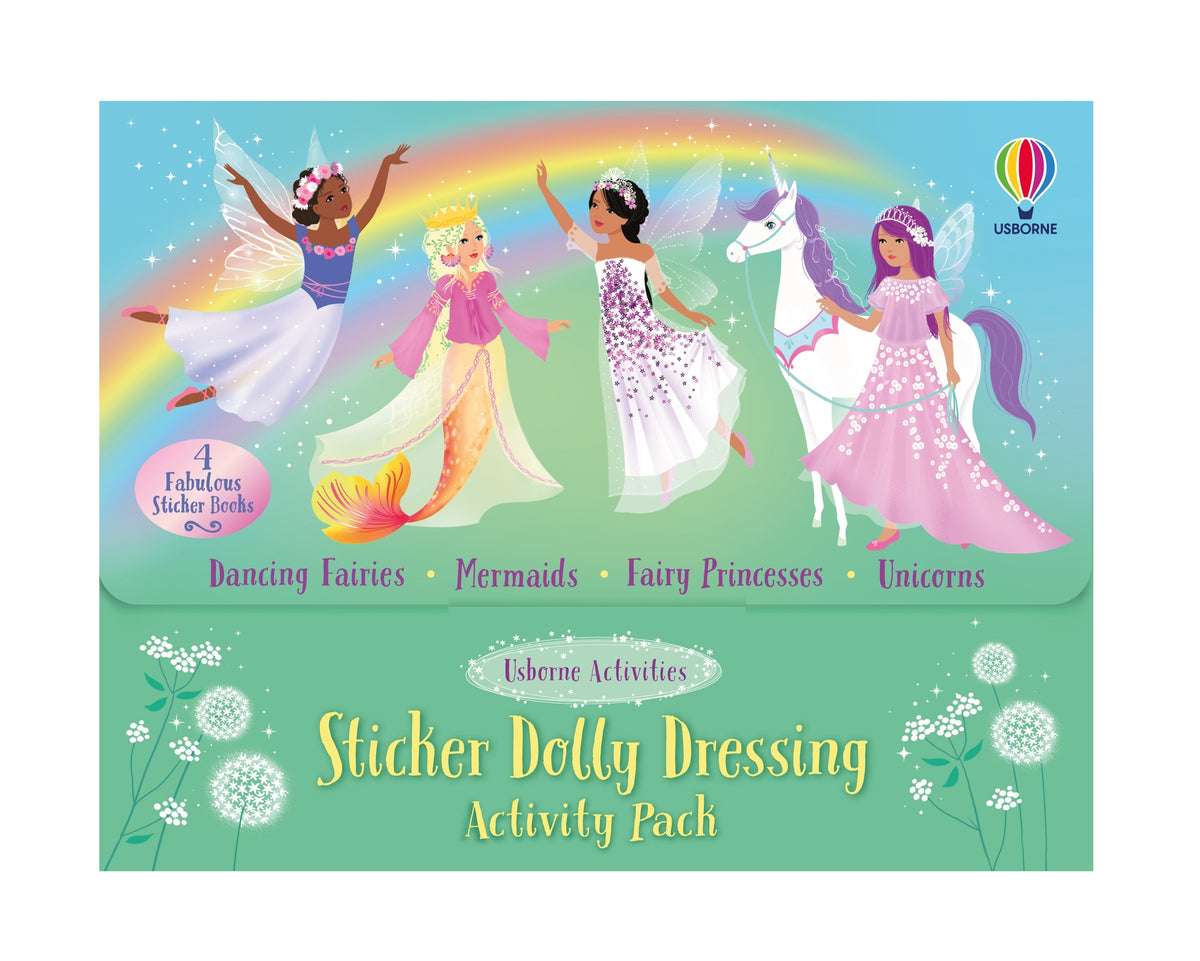 Sticker Dolly Dressing Activity Pack (Unicorns, Mermaids, Dancing Fairies & Fairy Princesses) - coperta