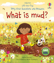 Carte pentru copii, Usborne, Very First Questions and Answers: What is mud?, 3+ ani