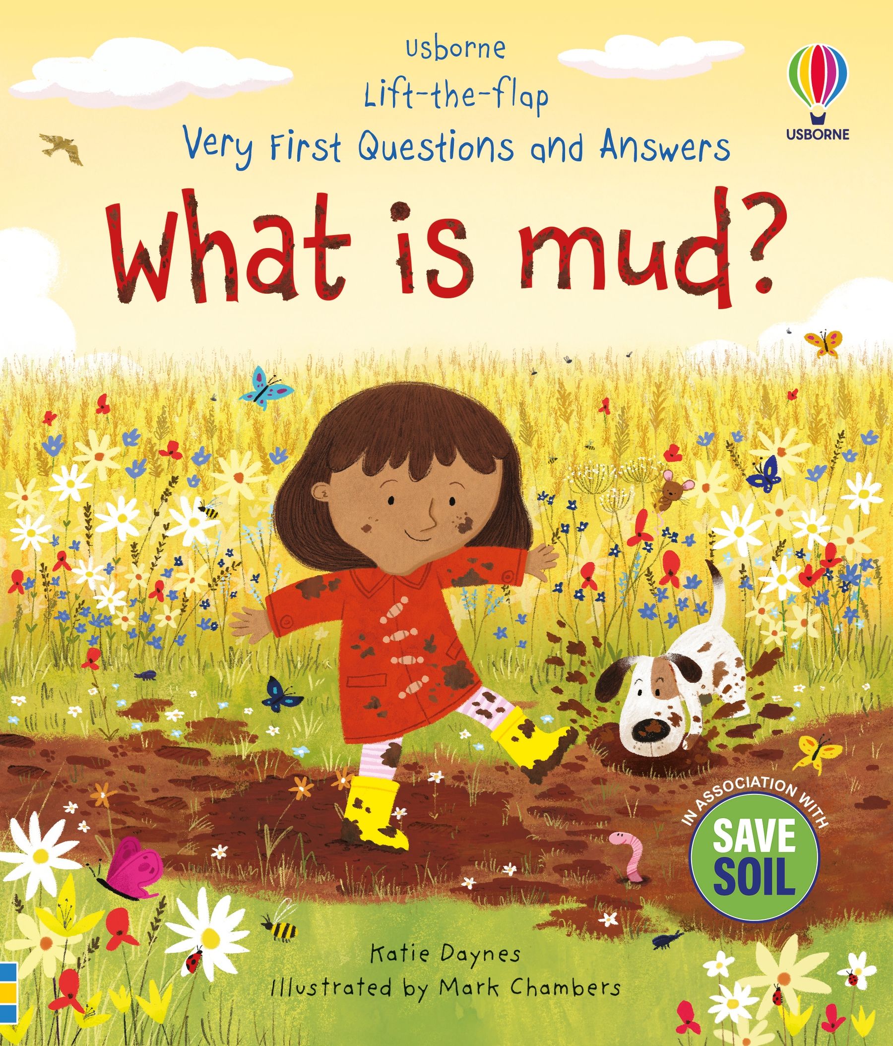 Carte pentru copii, Usborne, Very First Questions and Answers: What is mud?, 3+ ani