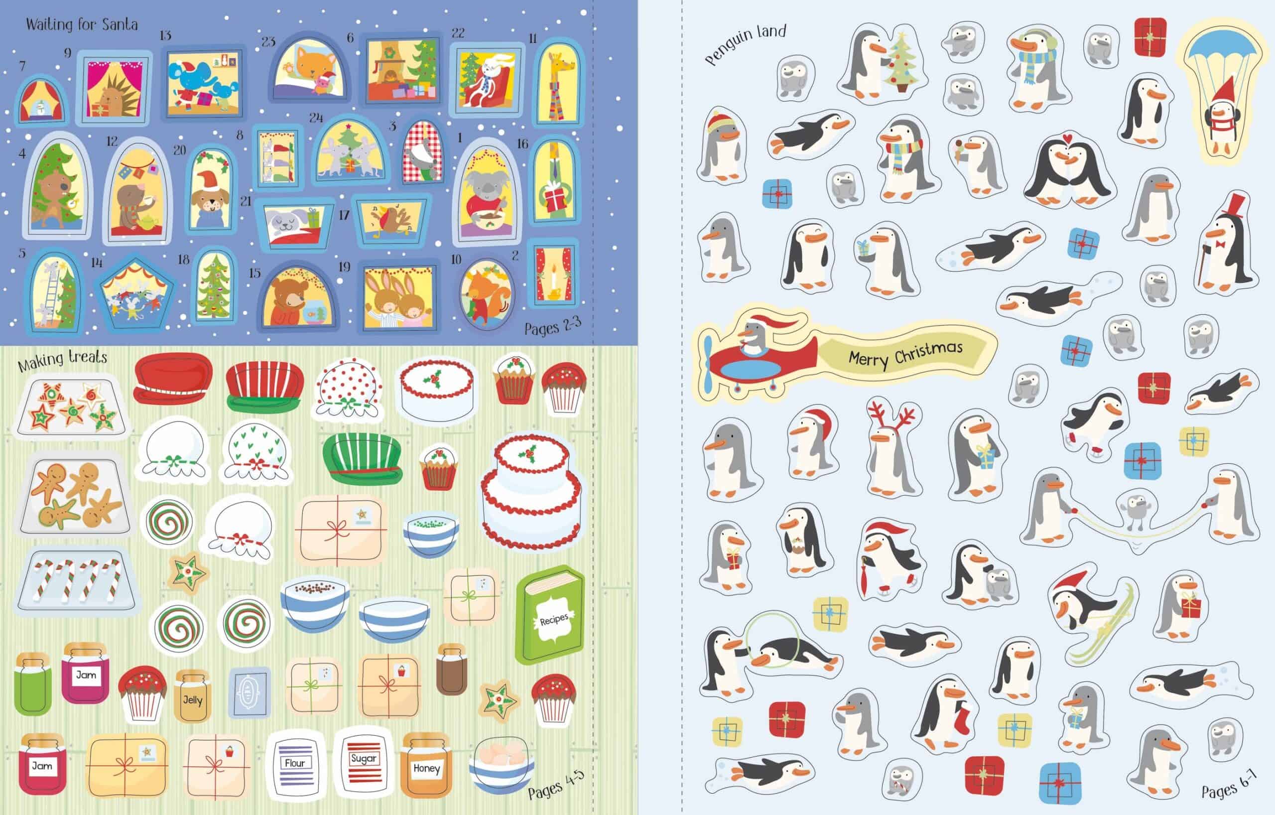 Carte pentru copii - Christmas Sticker Book