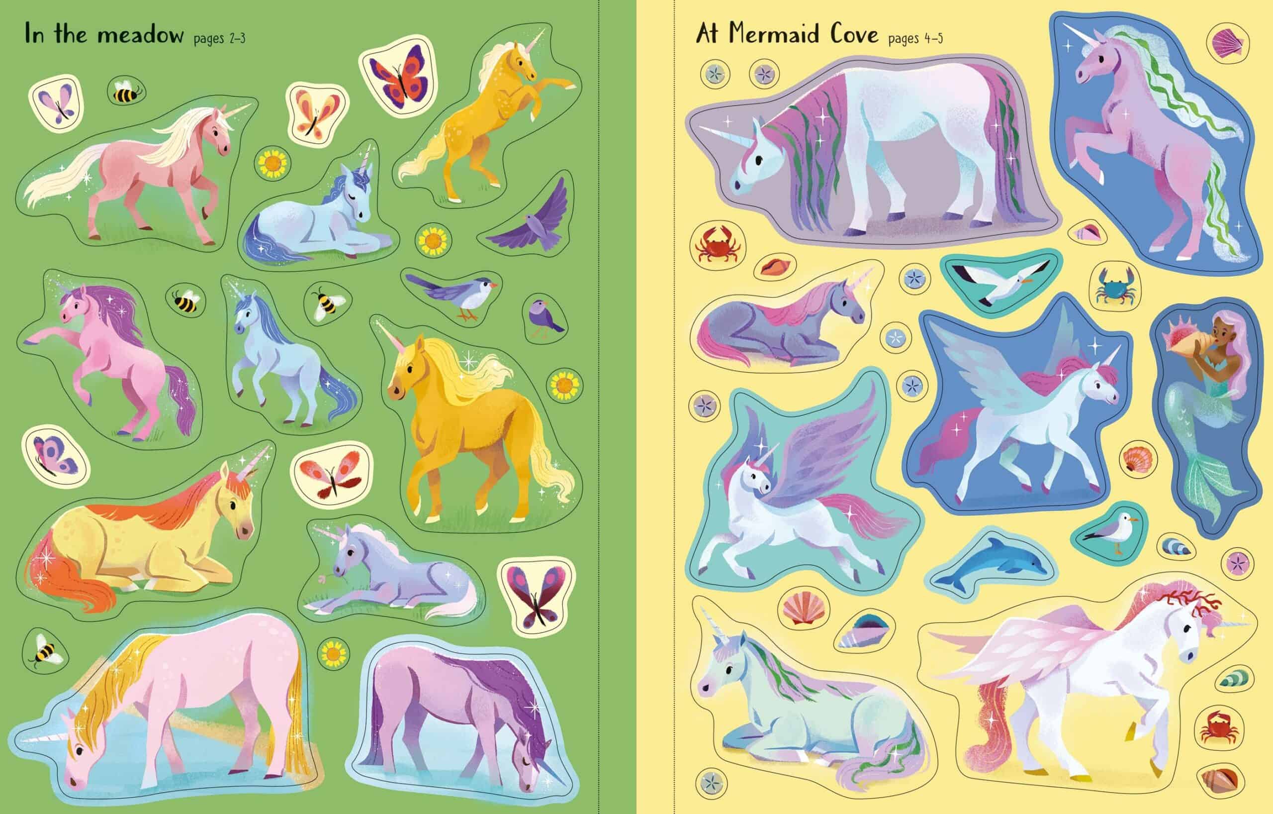 Carte pentru copii - First Sticker Book Unicorns