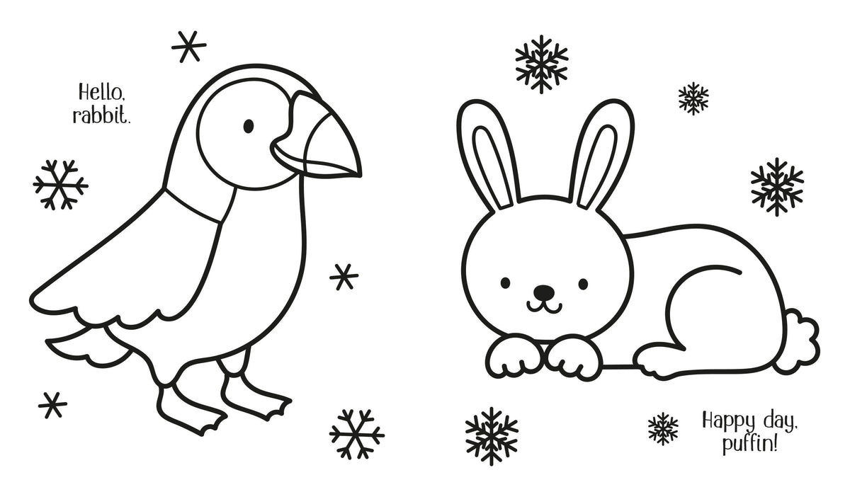 Carte de colorat  My Big Happy Christmas, Usborne , + 2 ani