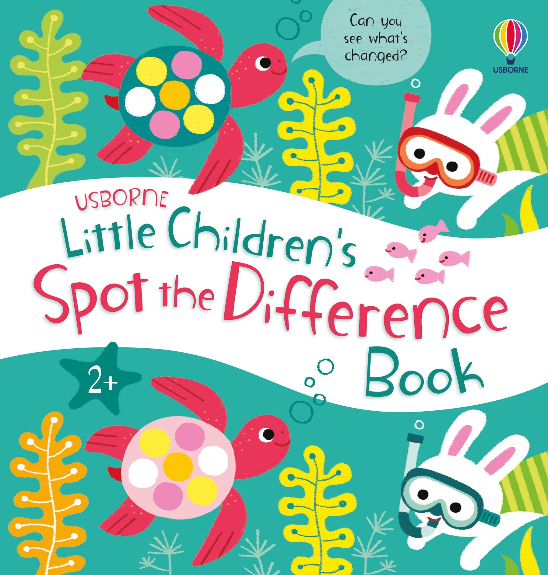 Carte pentru copii, Usborne, Little Children's Spot the Difference Book, 2+ ani