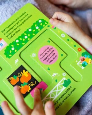 Carte cu activitati pentru copii - Fairy Trails: Cinderella, Nosy Crow, + 2 ani