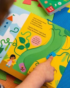 Carte cu activitati pentru copii - Fairy Trails: Jack and the Beanstalk, Nosy Crow, + 2 ani