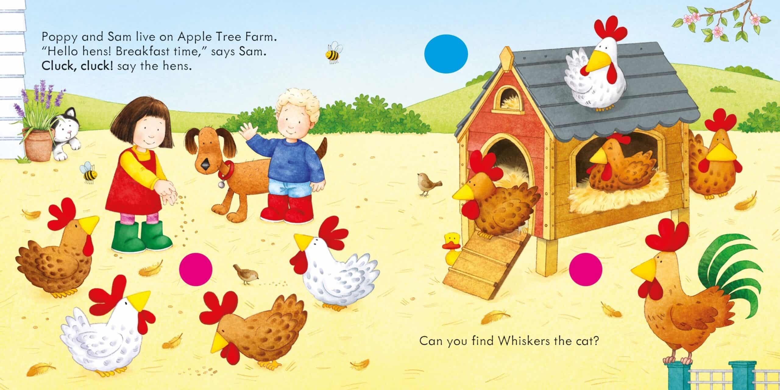Resigilat - Carte pentru copii - Poppy and Sam's Farm Animal Sounds