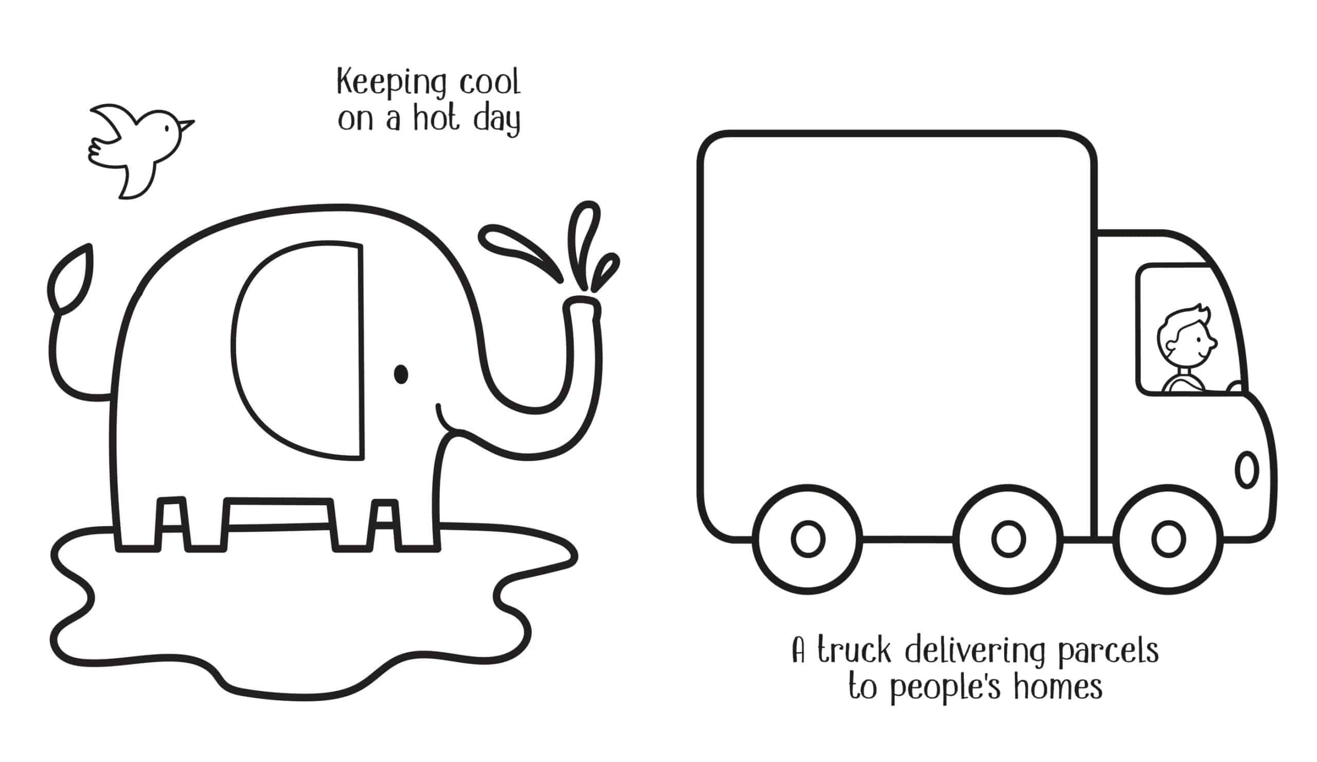 Carte pentru copii - My Big Colouring Book