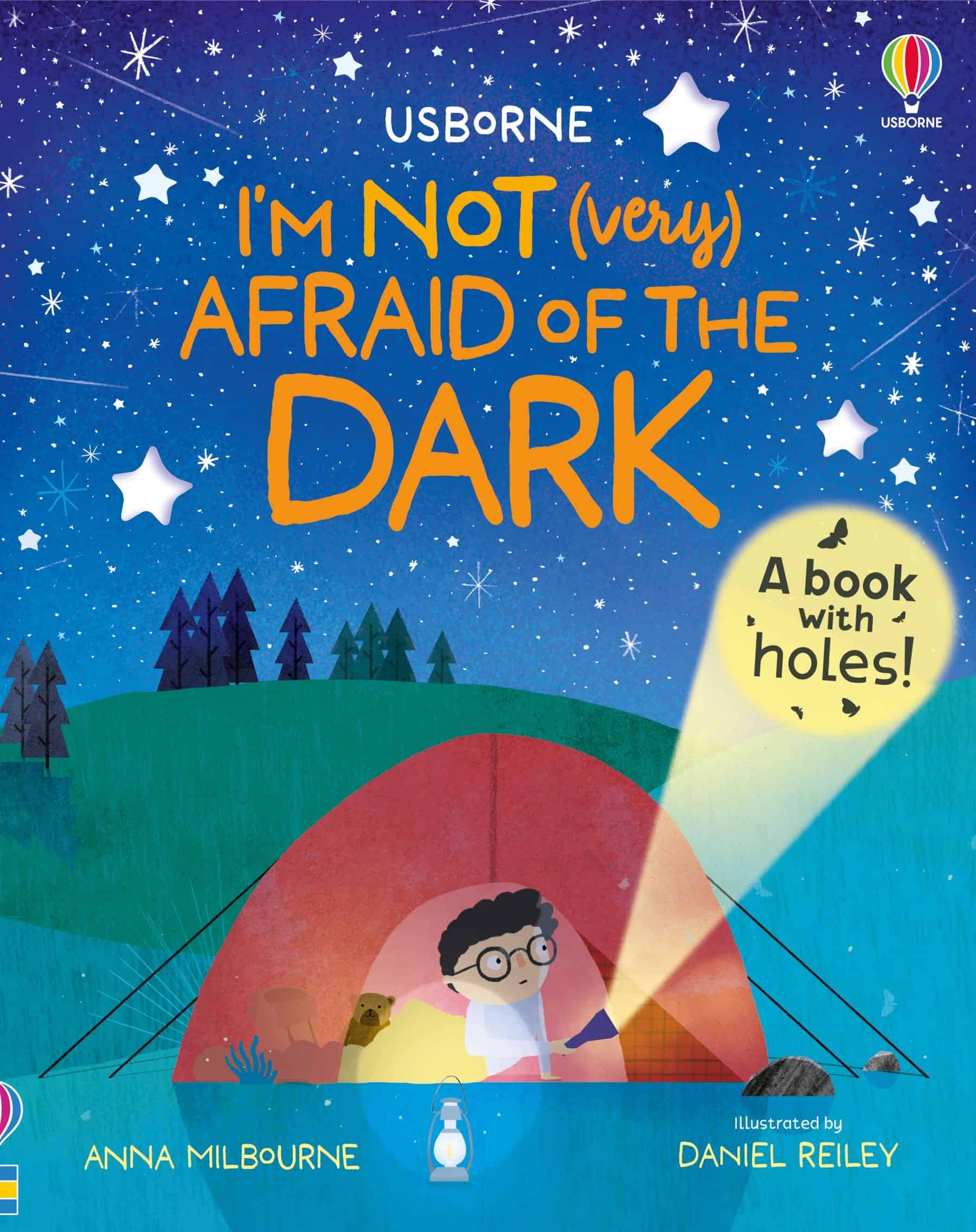 Carte pentru copii, Usborne, I'm Not (Very) Afraid of the Dark, 3+ ani