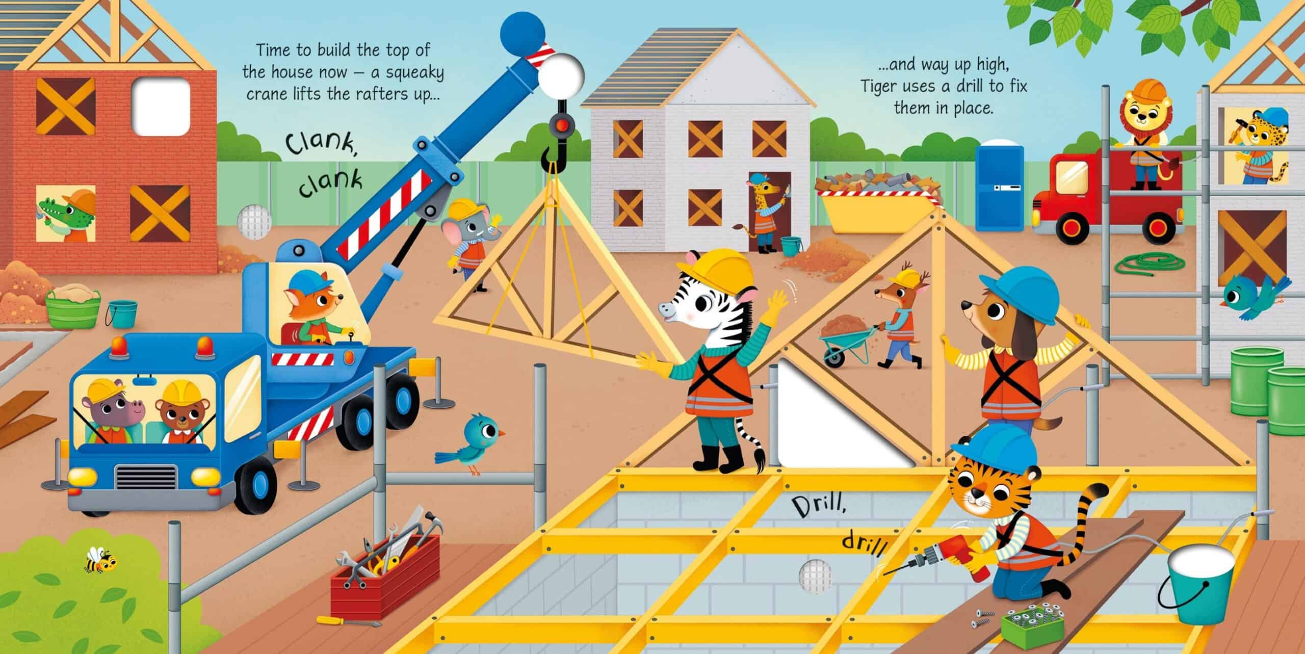 Carte pentru copii - Building Site Sounds