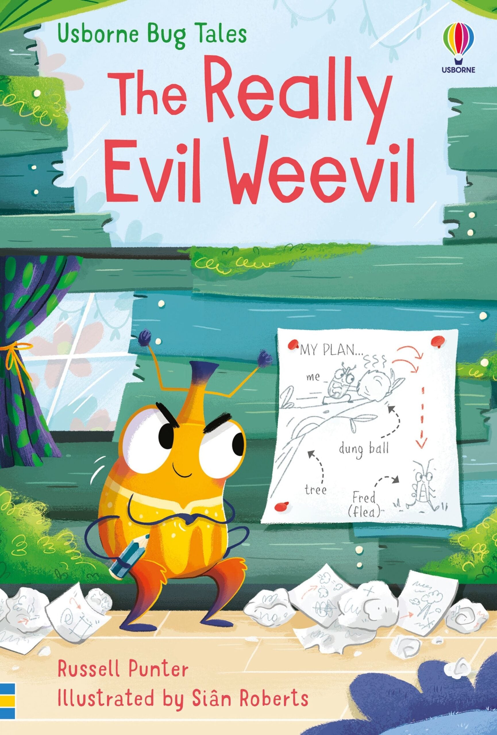 Carte pentru copii, Usborne, The Really Evil Weevil, 4+ ani