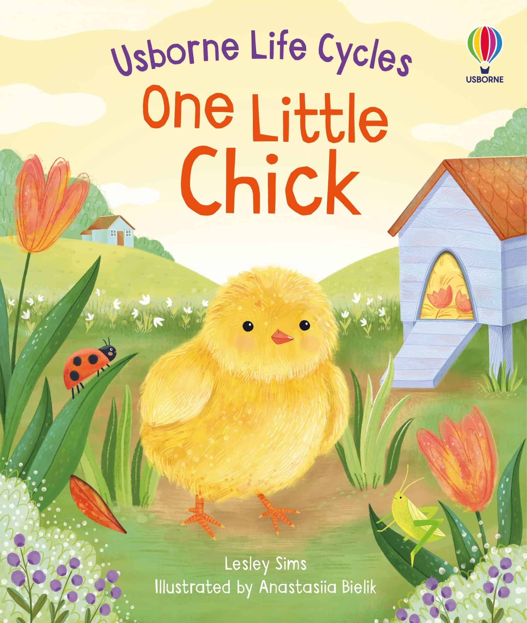 Carte pentru copii, Usborne, One Little Chick, 2+ ani