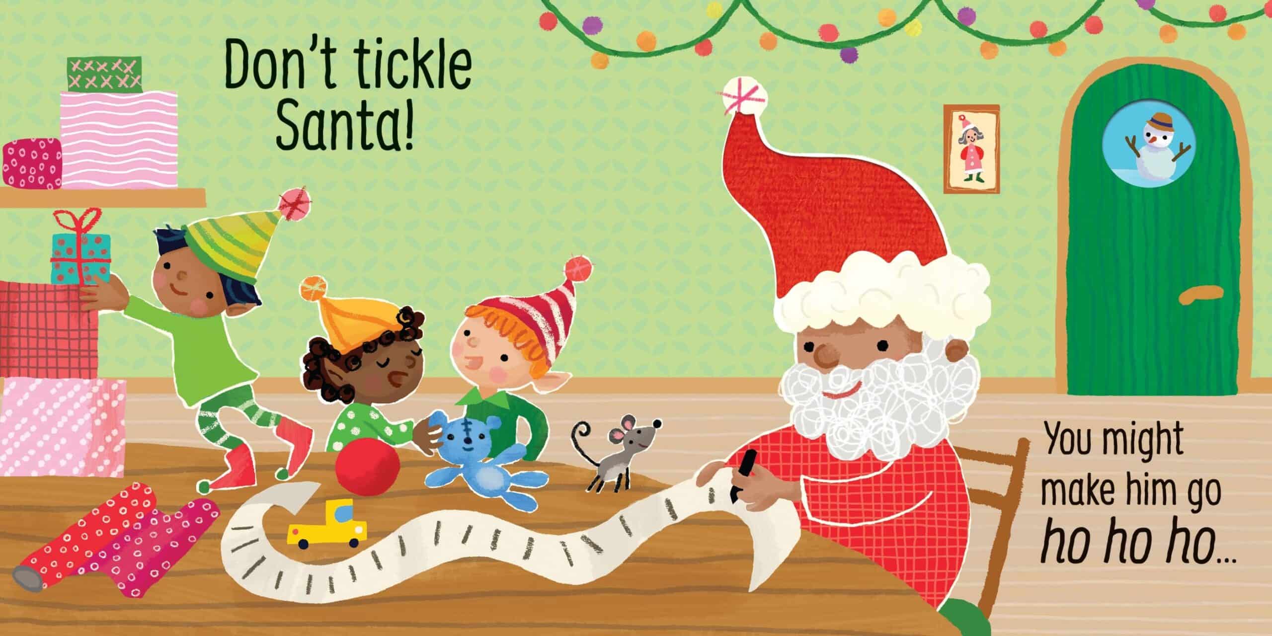 Carte pentru copii - Don't Tickle Santa!
