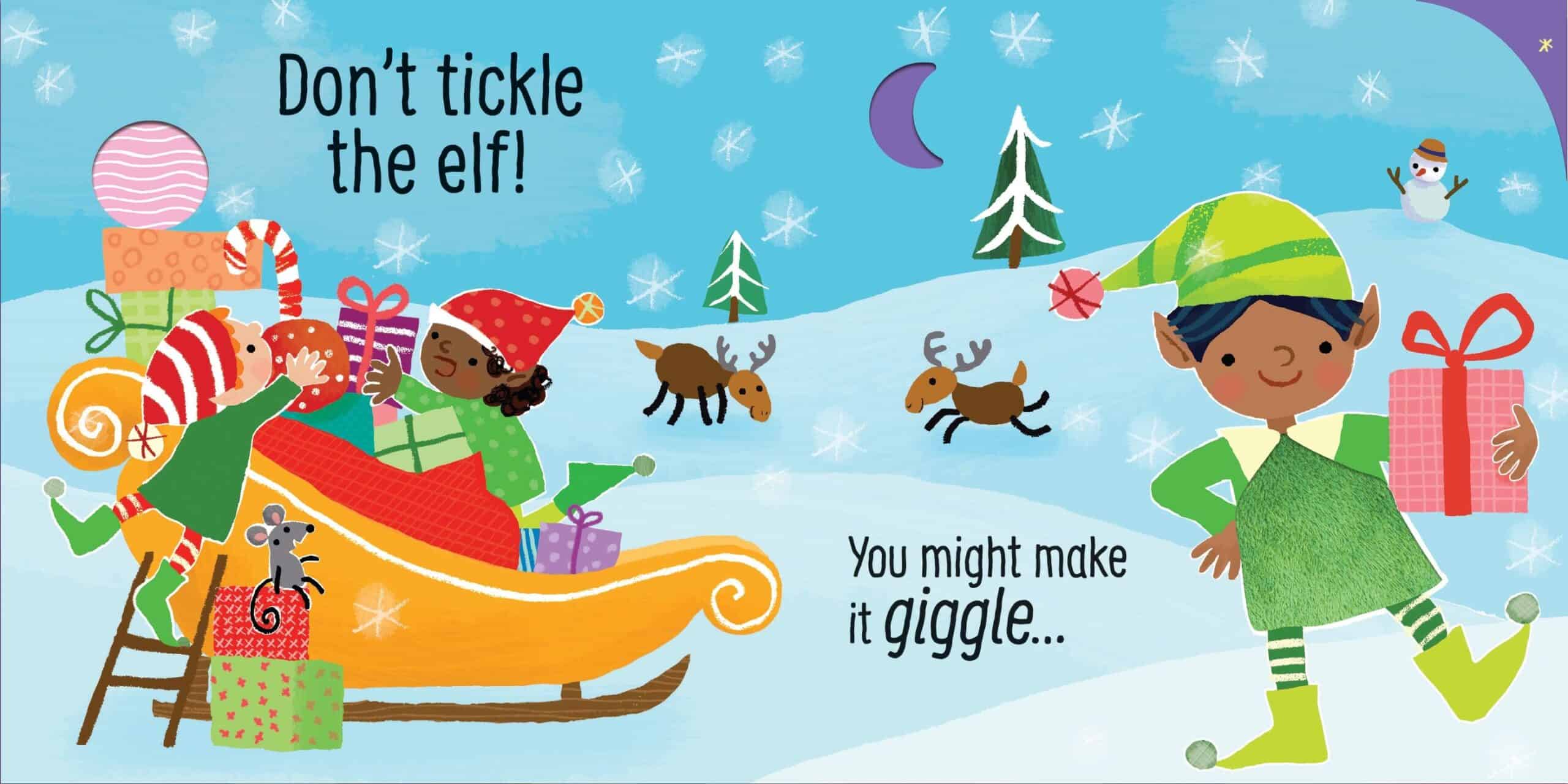 Carte pentru copii - Don't Tickle Santa!