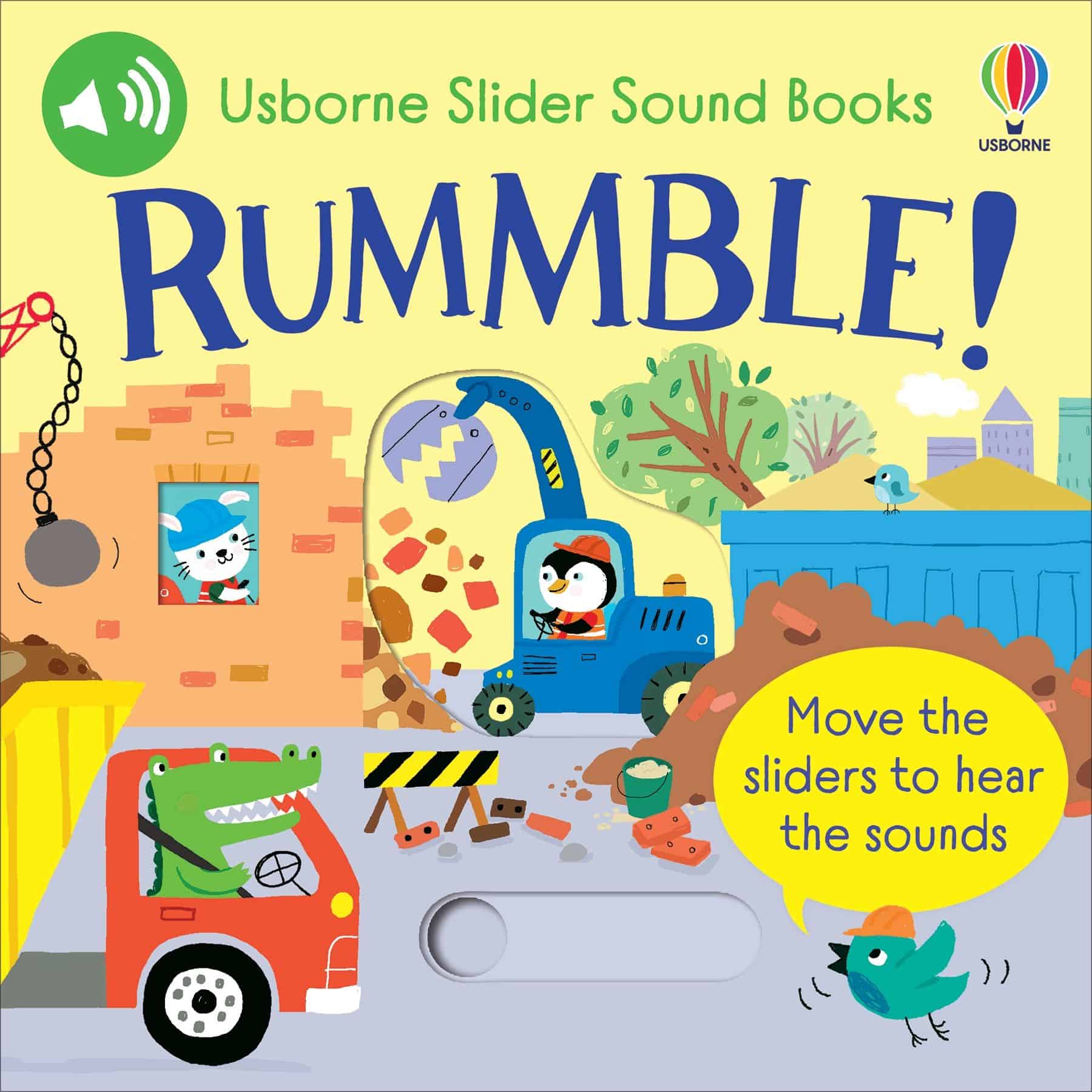 Carte pentru copii - Slider Sound Books: Rummble!